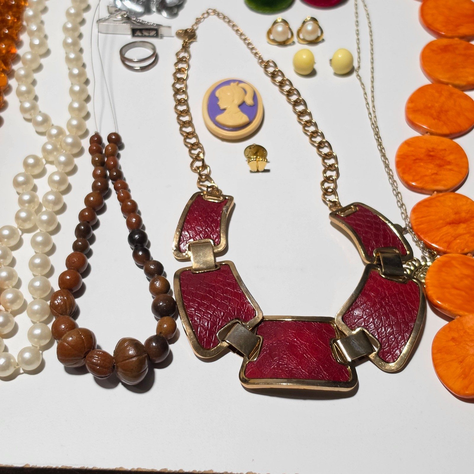 Mixed Multi-Colour Statement Jewelry Lot image 4