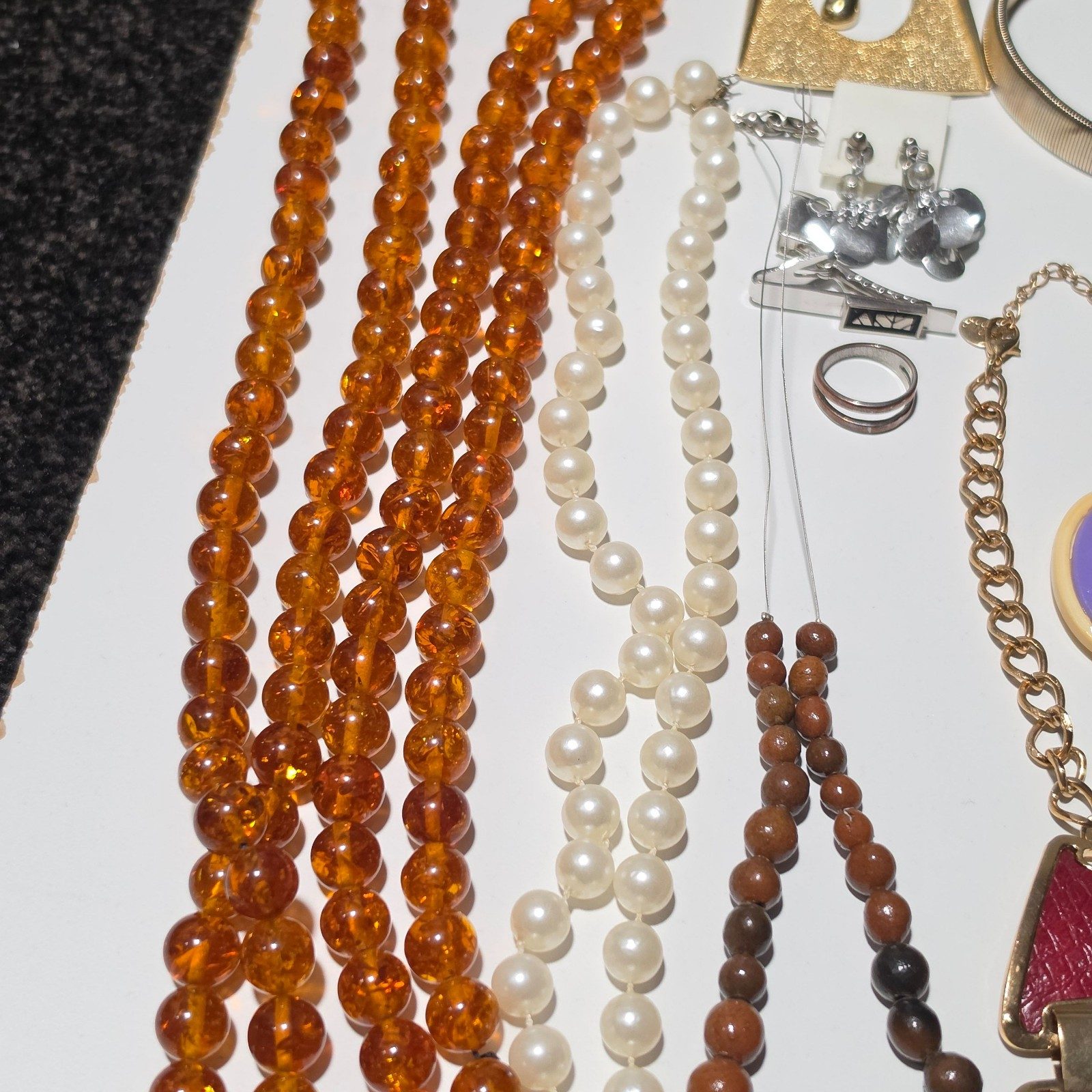 Mixed Multi-Colour Statement Jewelry Lot image 6