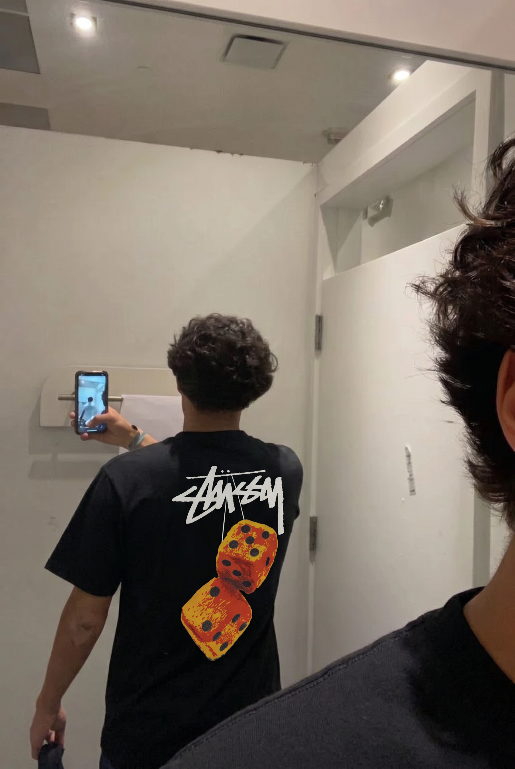 Stüssy Dice Logo T-Shirt | Schwarz | M