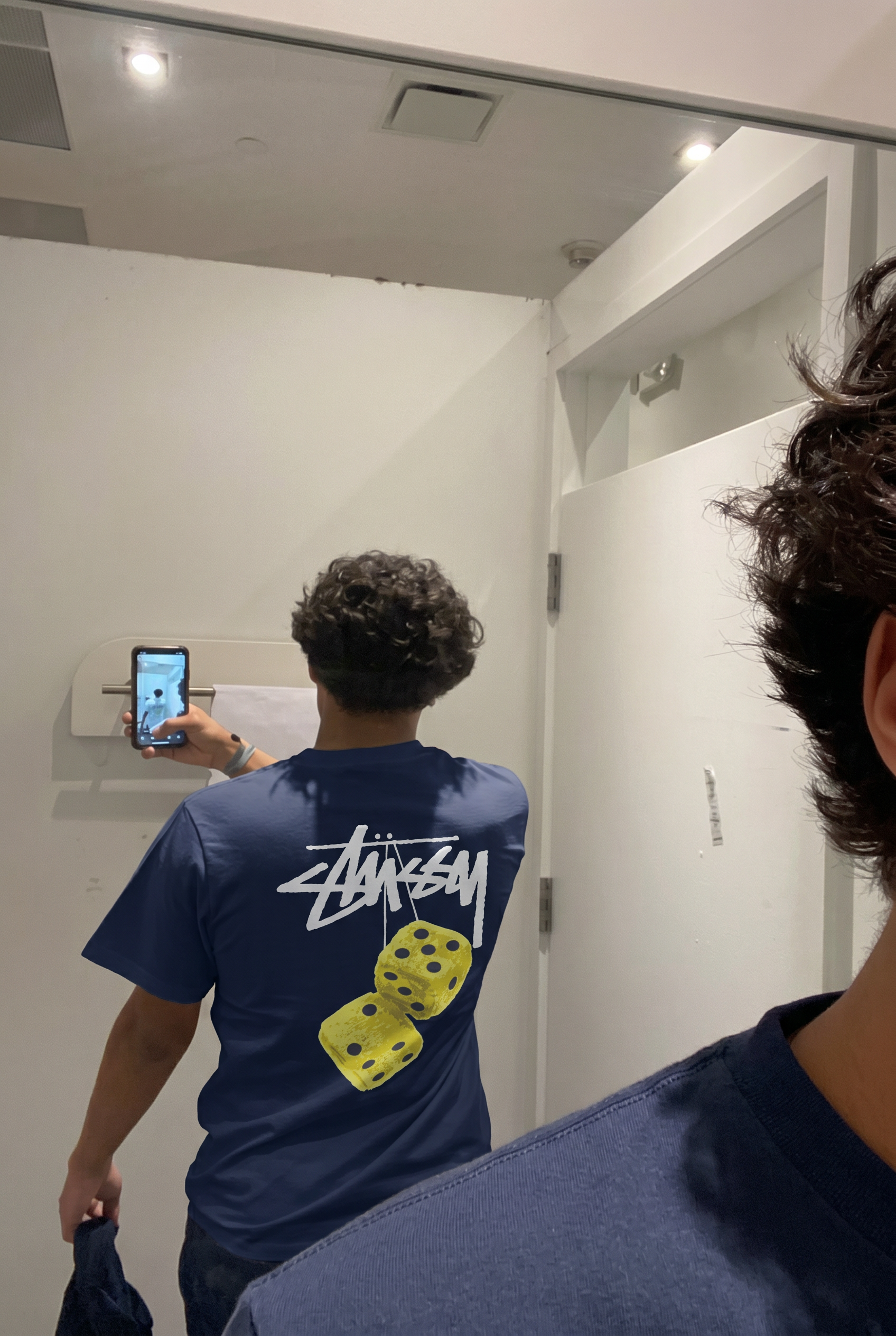 Stüssy Dice Tee | Navy | L