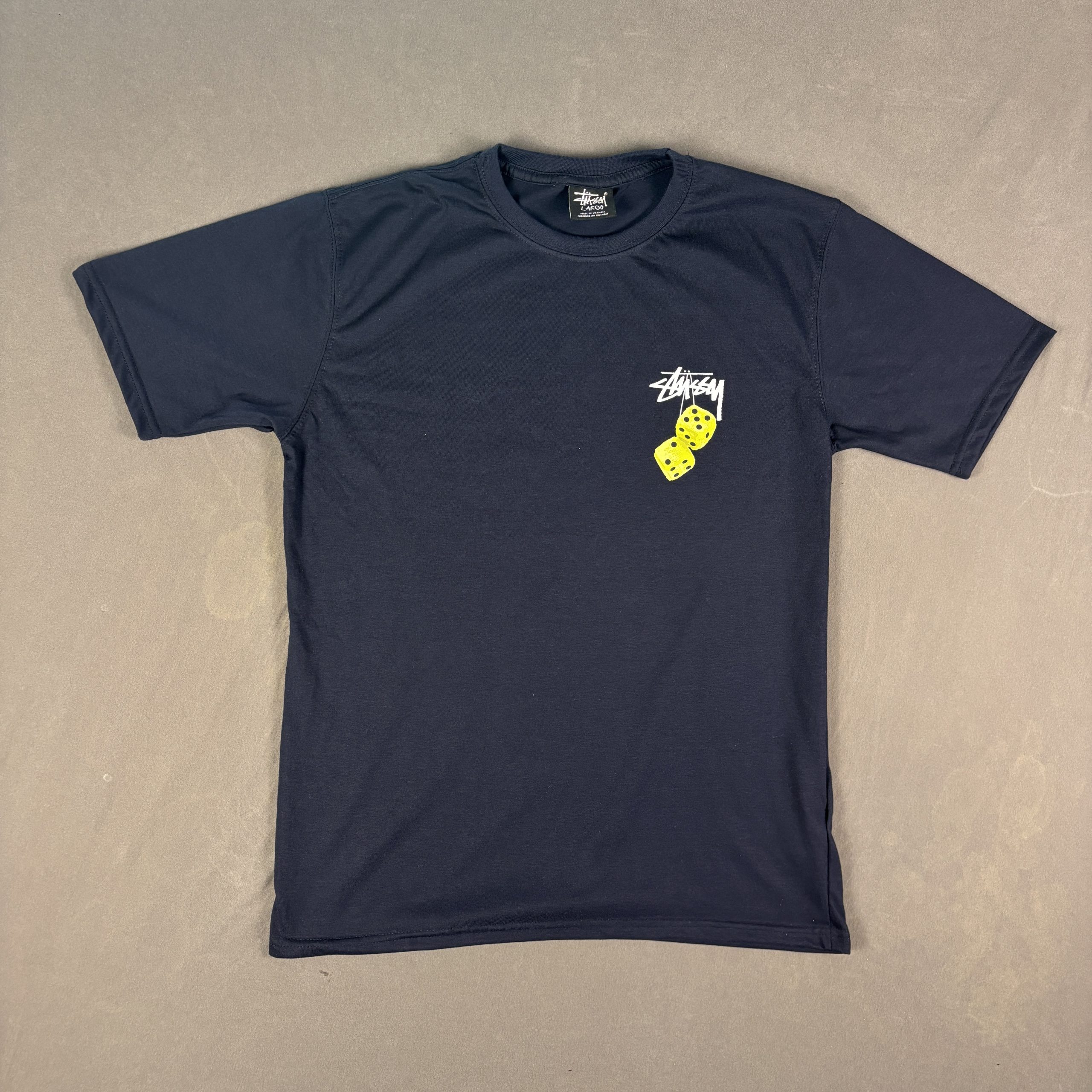 Stüssy Dice Tee | Navy | L image 2