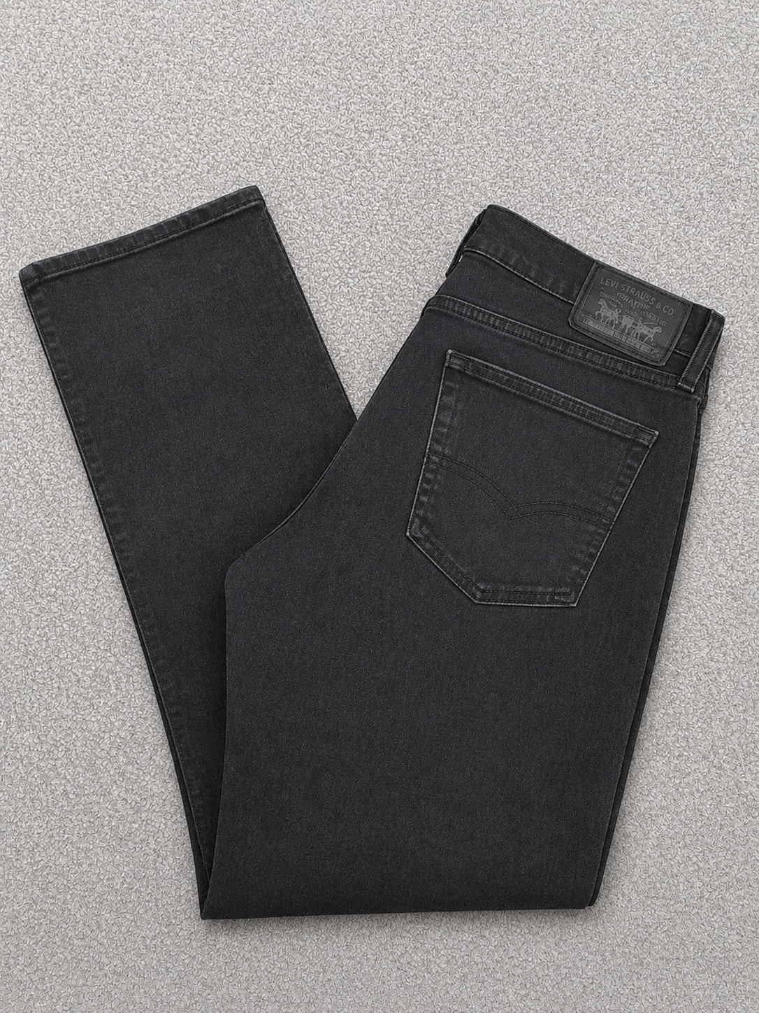 Levi's Strauss & Co. Signature Black Slim Fit Jeans 32"
