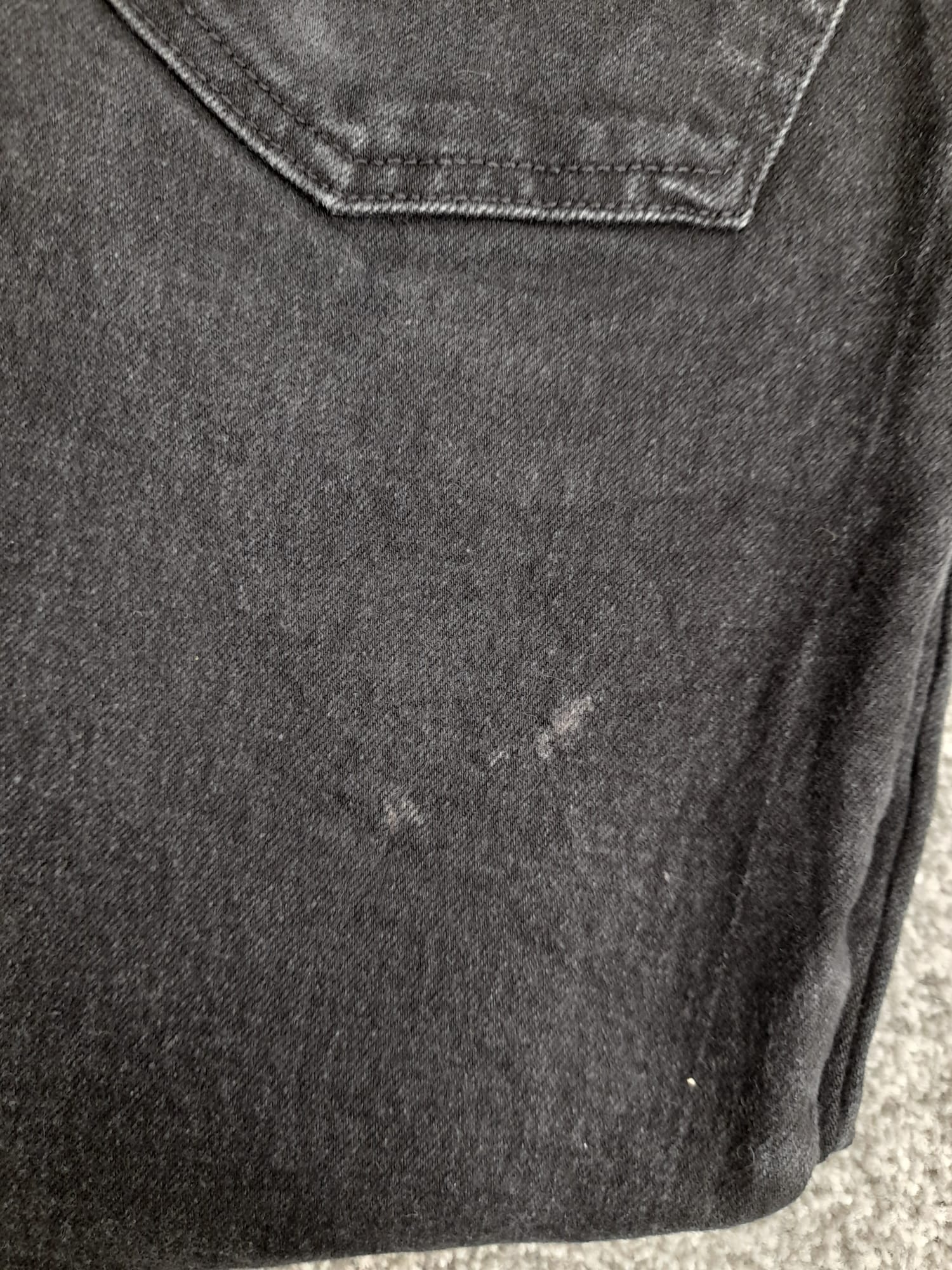 Levi's Strauss & Co. Signature Black Slim Fit Jeans 32" image 2