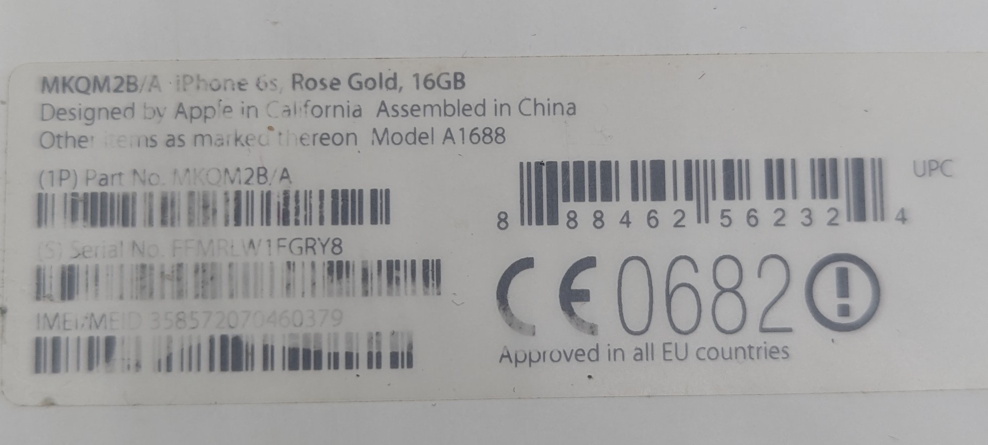 Apple Rose Gold iPhone 7 32GB Unlocked Good Condition (B Grade) image 3