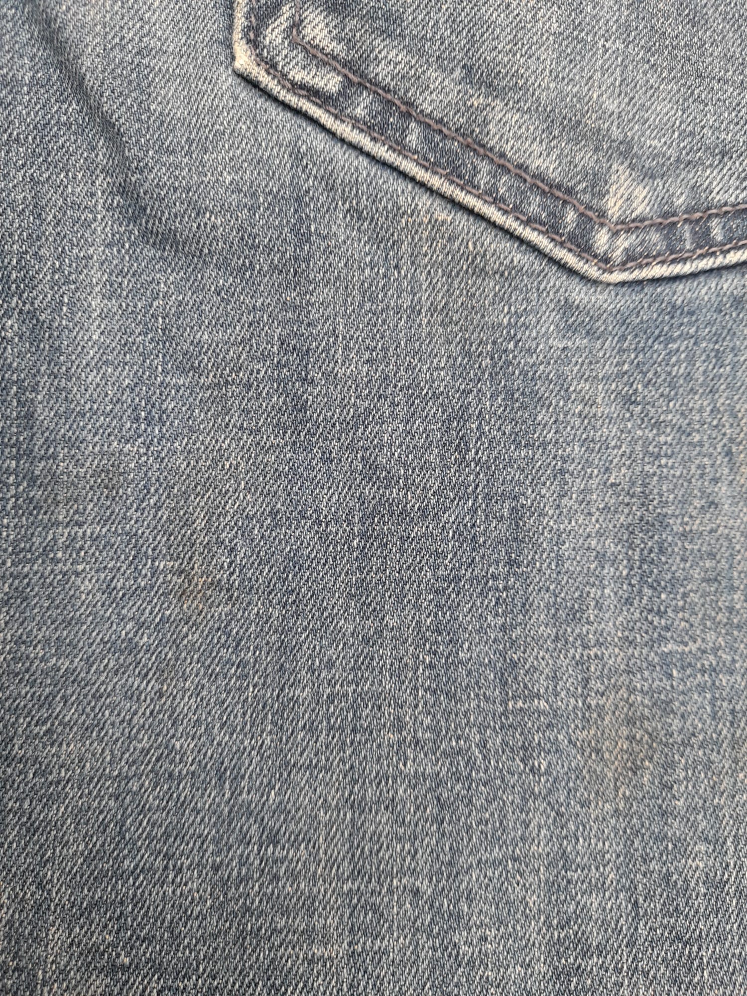 Levi's Blue Denim 514 Slim Straight Jeans Red Tab 29" image 6