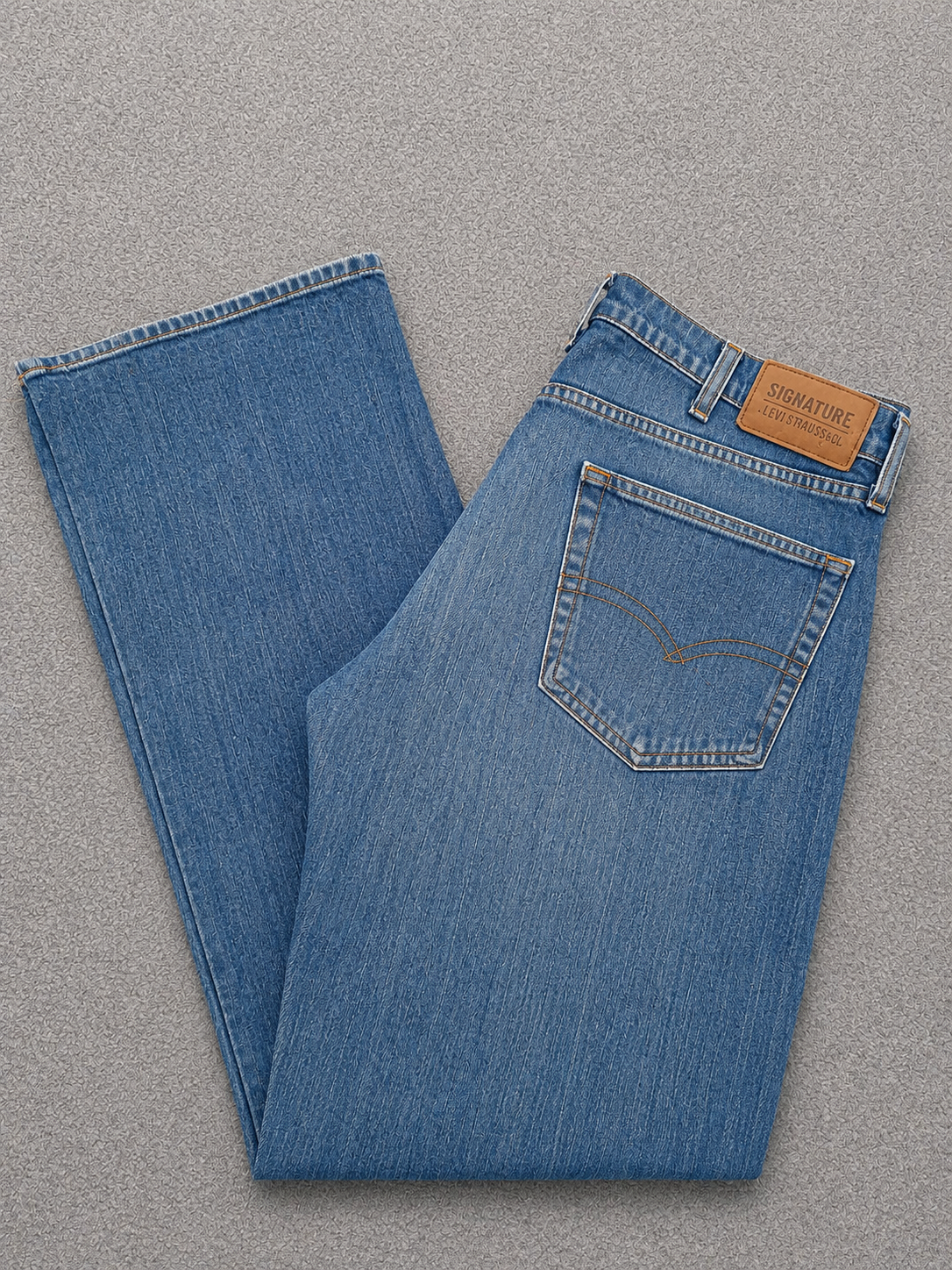 Levi's Blue Signature Bootcut Denim Jeans 36"