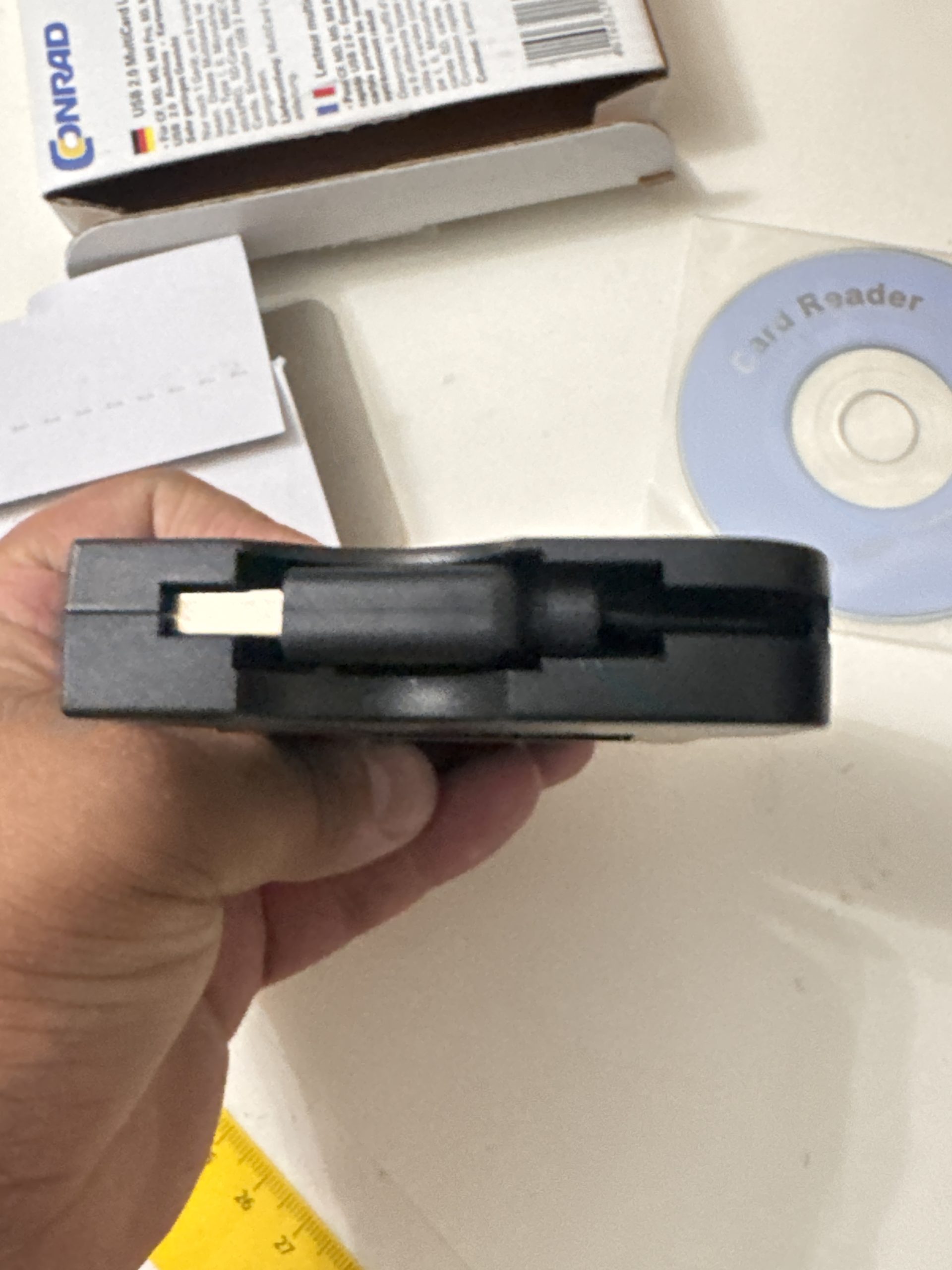 Conrad Black USB 2.0 MultiCard Reader 8 in 1 Extra - 2 image 10