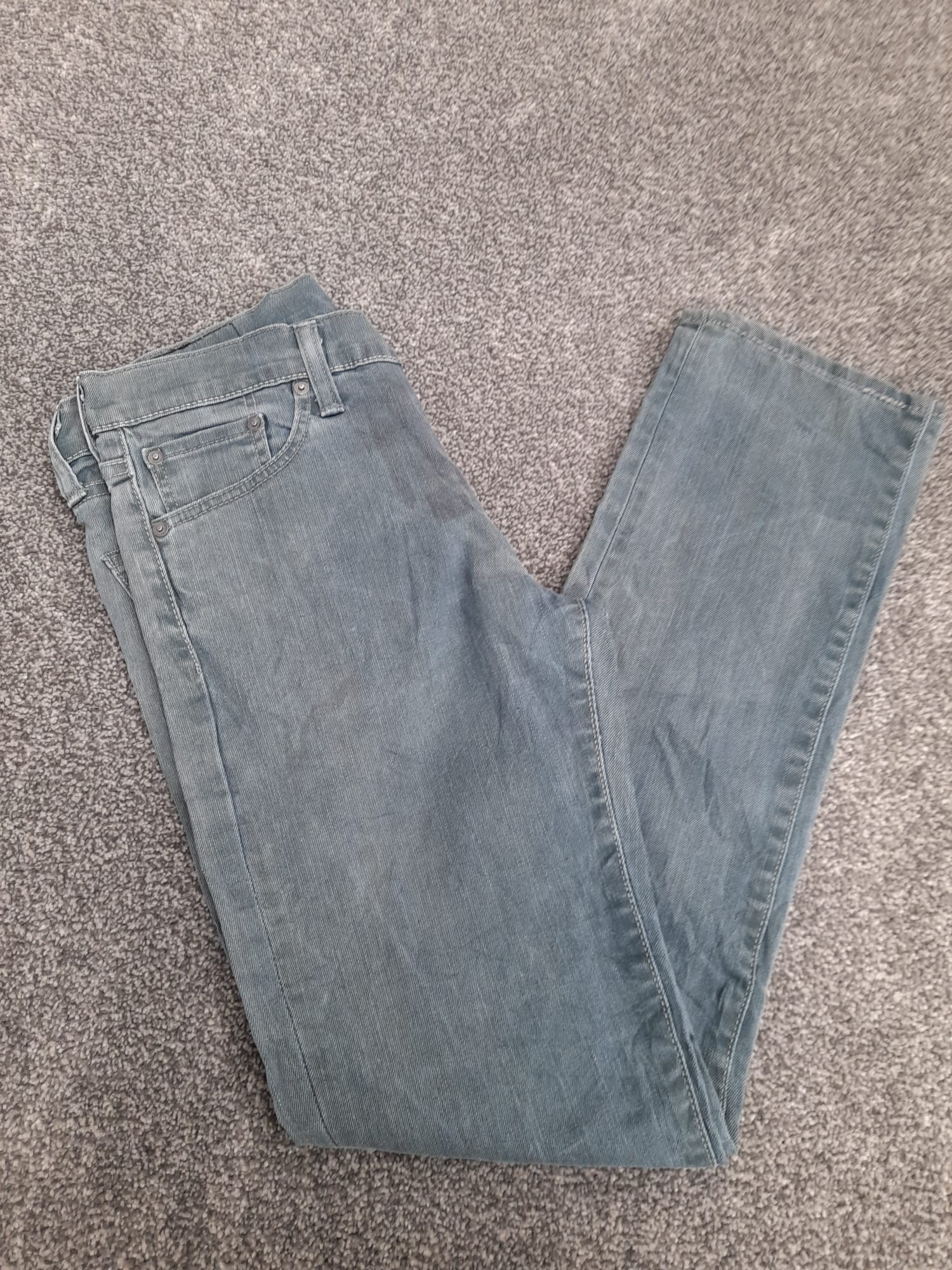 Levi's 511 Light Blue Denim Jeans Slim Fit Red Tab 30" image 8