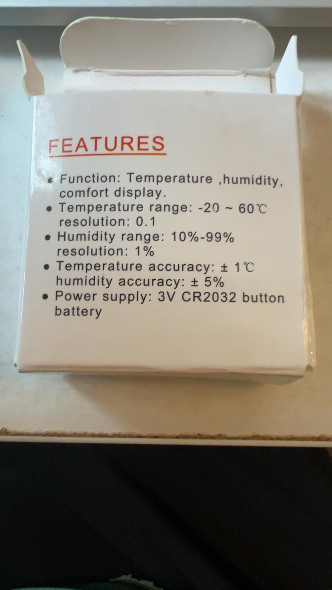QMAHA White Digital Indoor Thermometer & Hygrometer New image 3