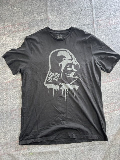M&S Black Star Wars Dark Side Graphic T Shirt XL