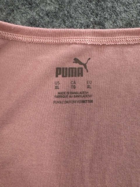 Puma Pink Tank Top XL image 3