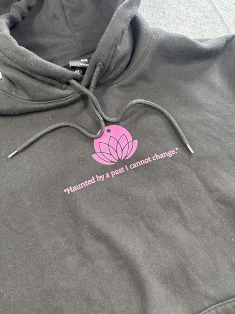 H&M Black Hoodie Spirit Blossom Graphic Large league of legends image 2
