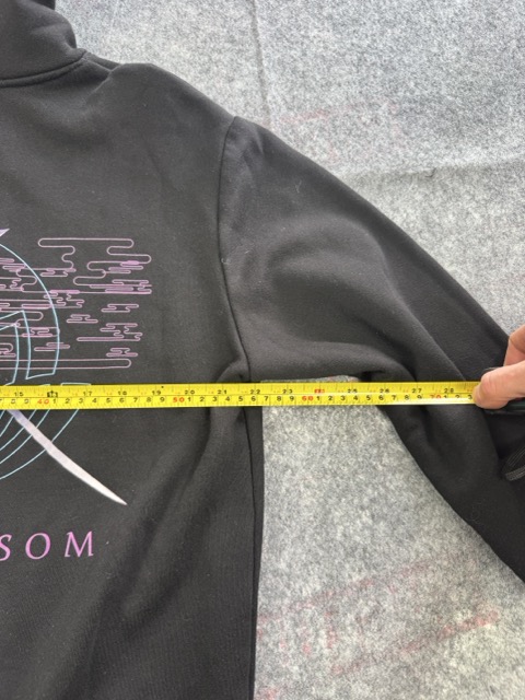 H&M Black Hoodie Spirit Blossom Graphic Large league of legends image 8