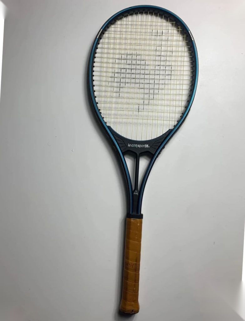 Raquette de tennis vintage Le Coq Sportif - taille Autre
