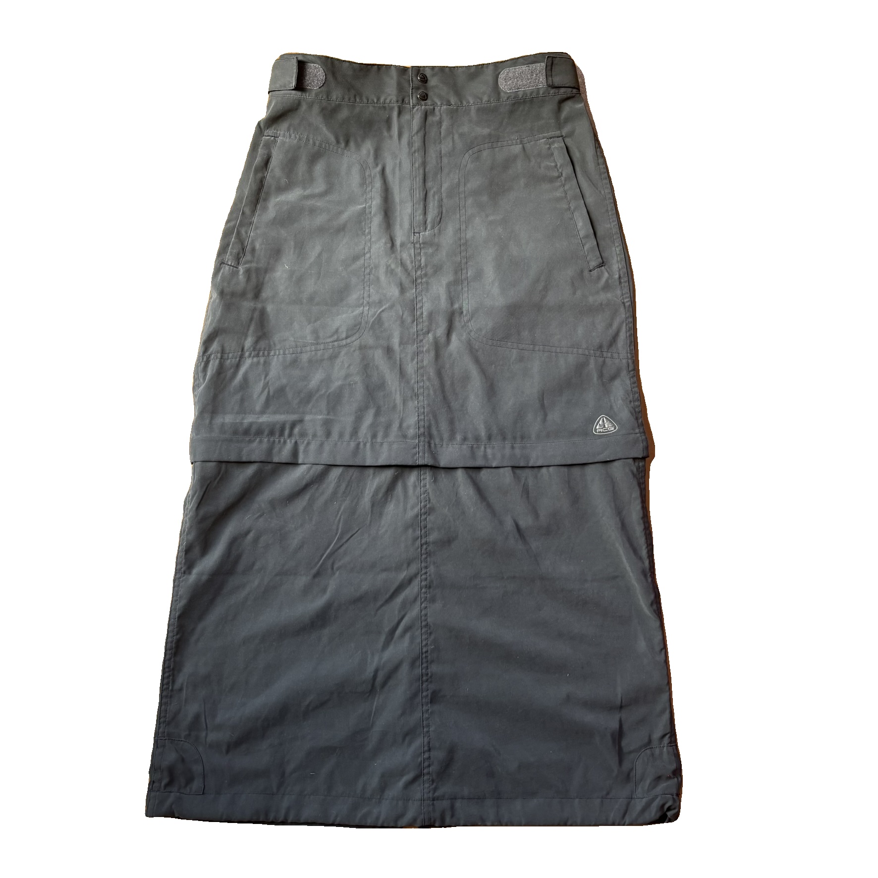 Nike Dark Grey ACG Outdoor Skirt W31 Length 32 in Durable Fabric