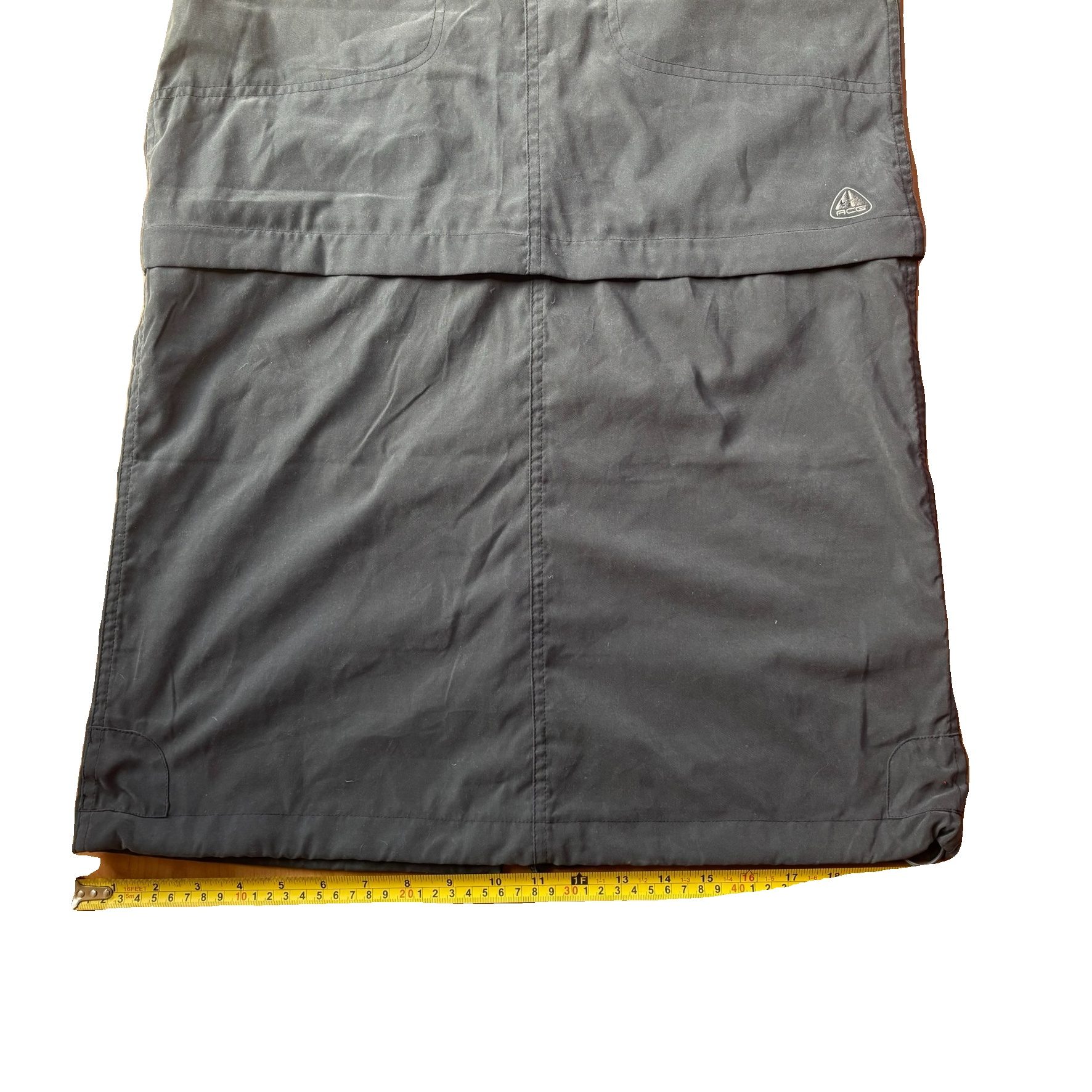Nike Dark Grey ACG Outdoor Skirt W31 Length 32 in Durable Fabric image 4