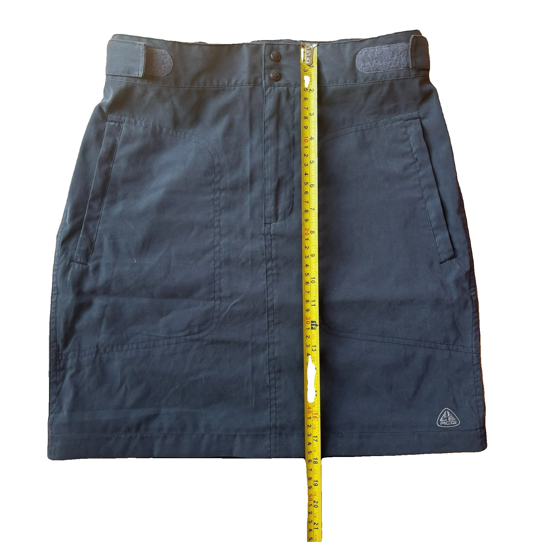 Nike Dark Grey ACG Outdoor Skirt W31 Length 32 in Durable Fabric image 6