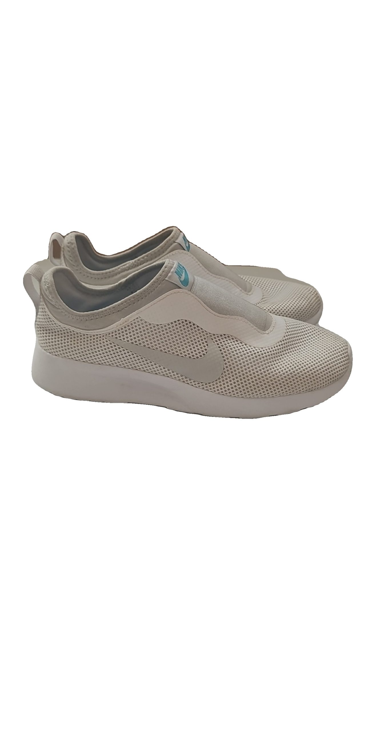 Nike Light Grey Mesh Slip-On Trainers UK 4.5 Women