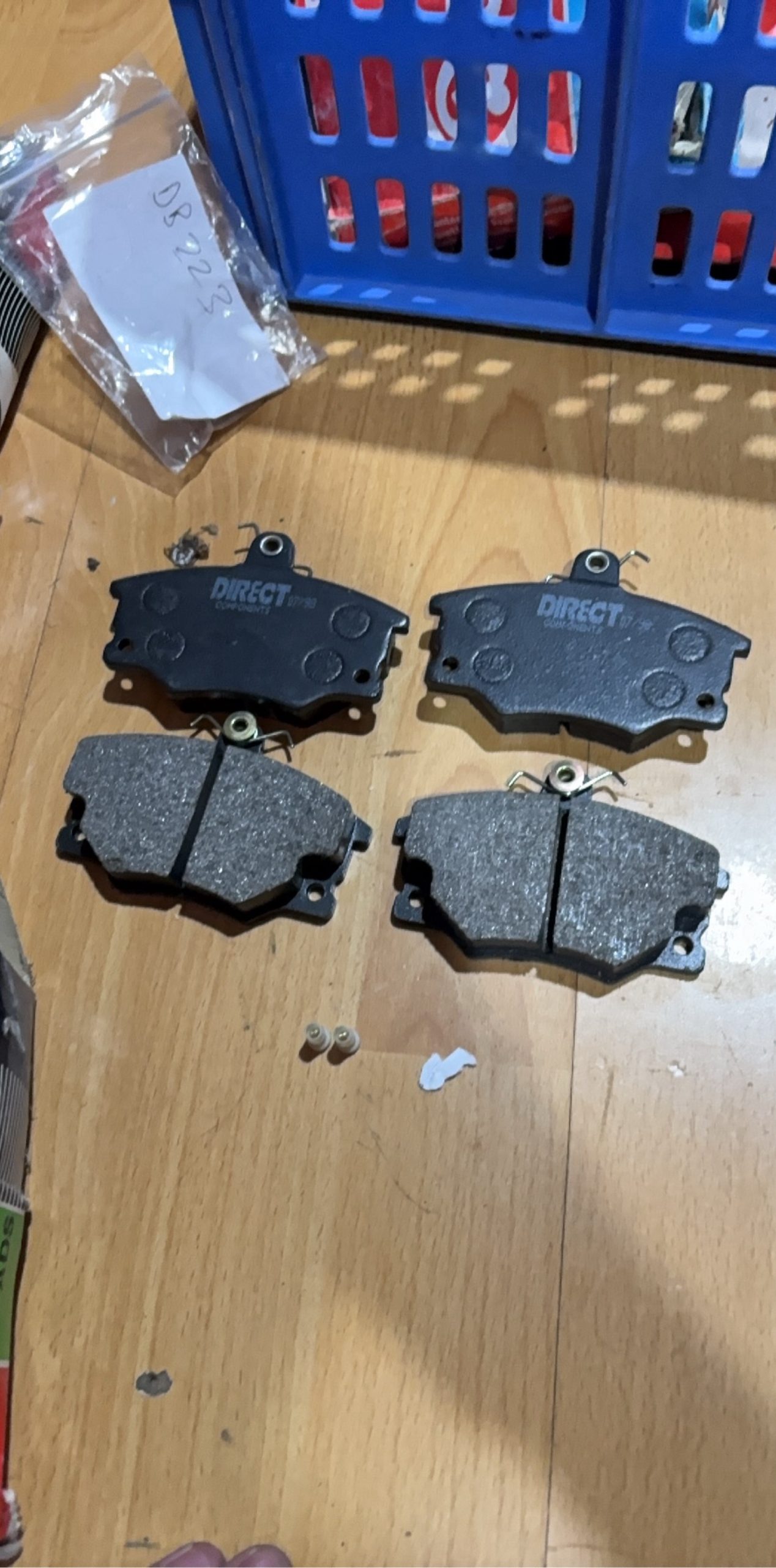 Direct Components DB233 Brake Pads Set for FIAT Regata & Strada image 2