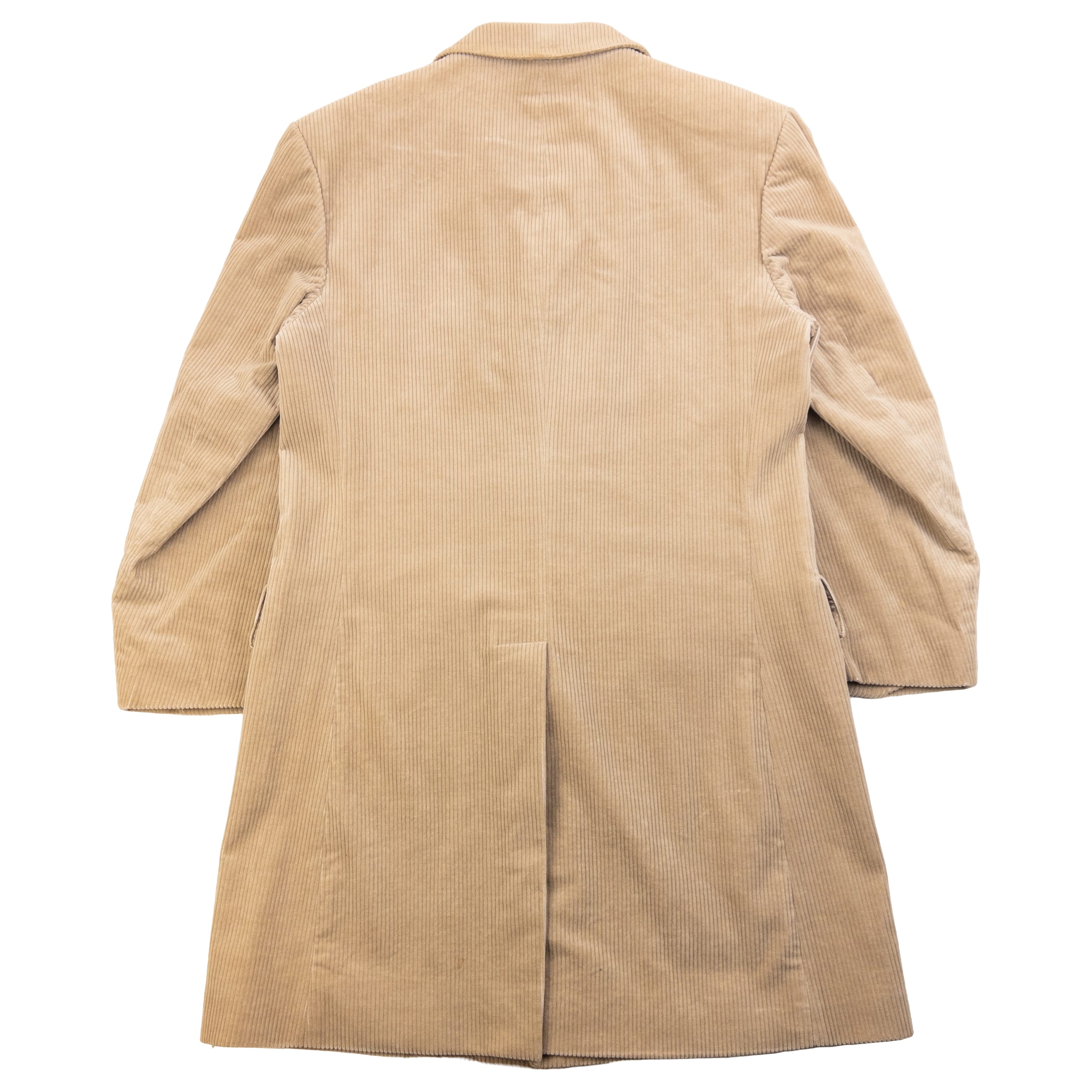 Vintage 2000s Burberry Corduroy Longline Jacket Size L image 2