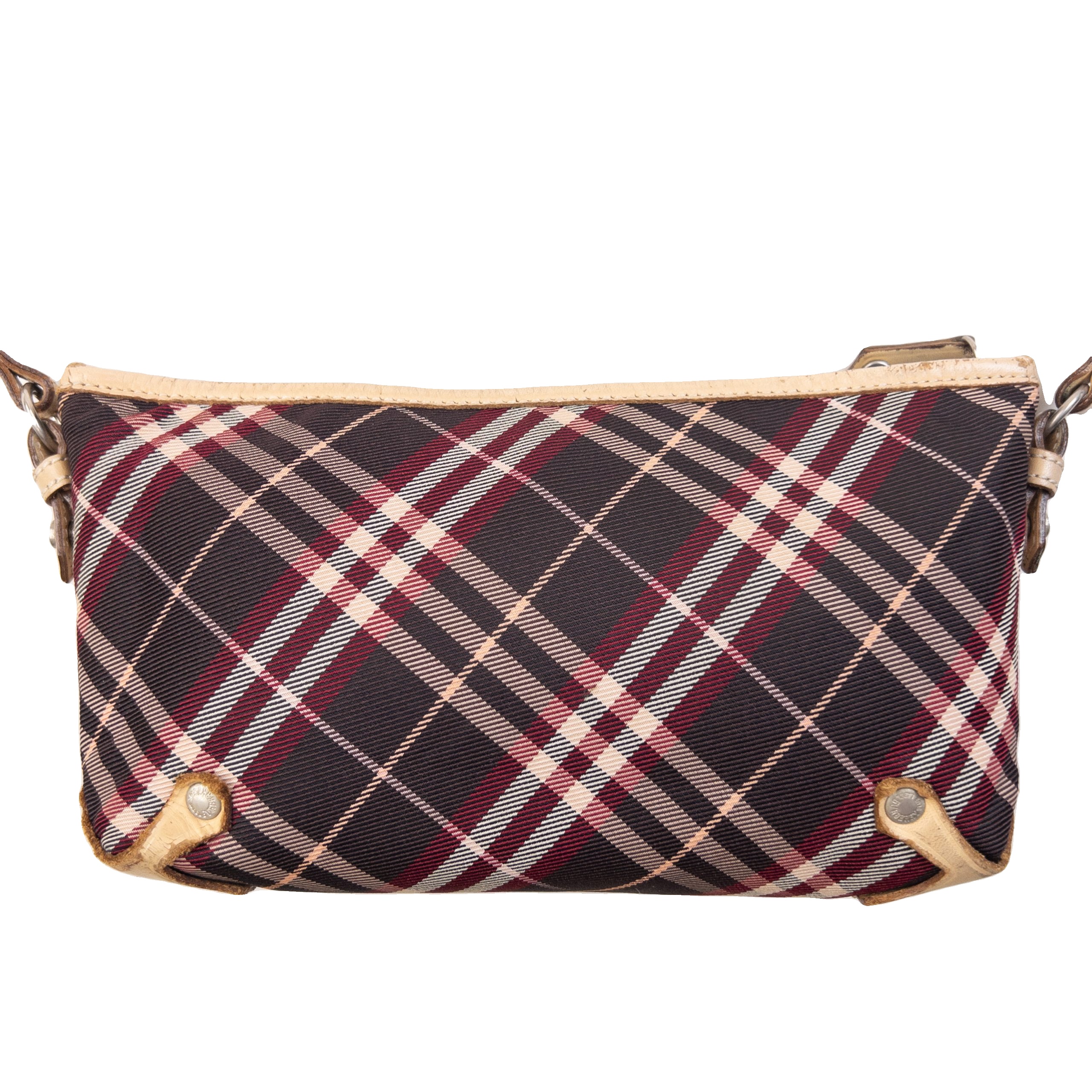 Vintage 2000s Burberry Nova Check Crossbody Bag Womens One Size