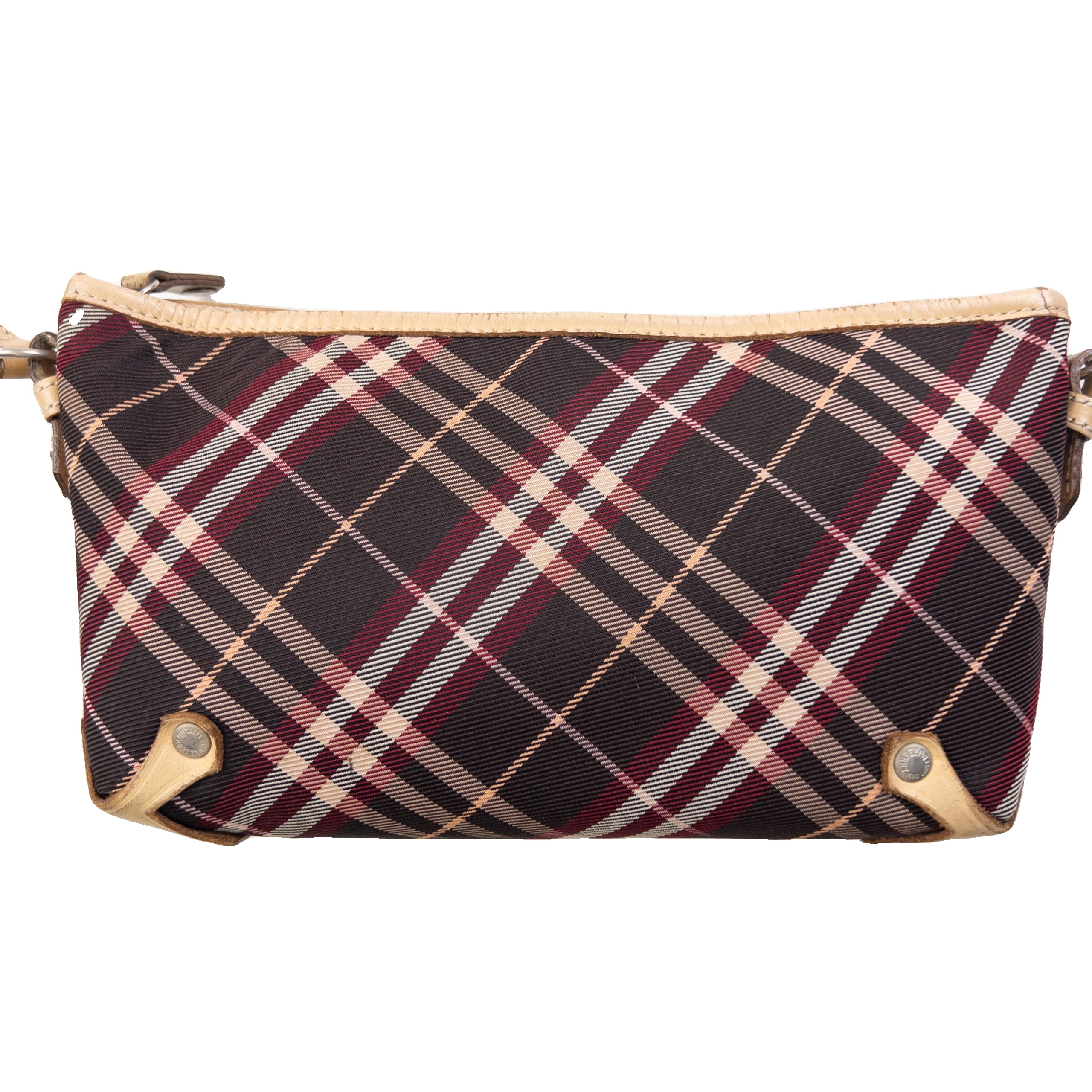 Vintage 2000s Burberry Nova Check Crossbody Bag Womens One Size image 3