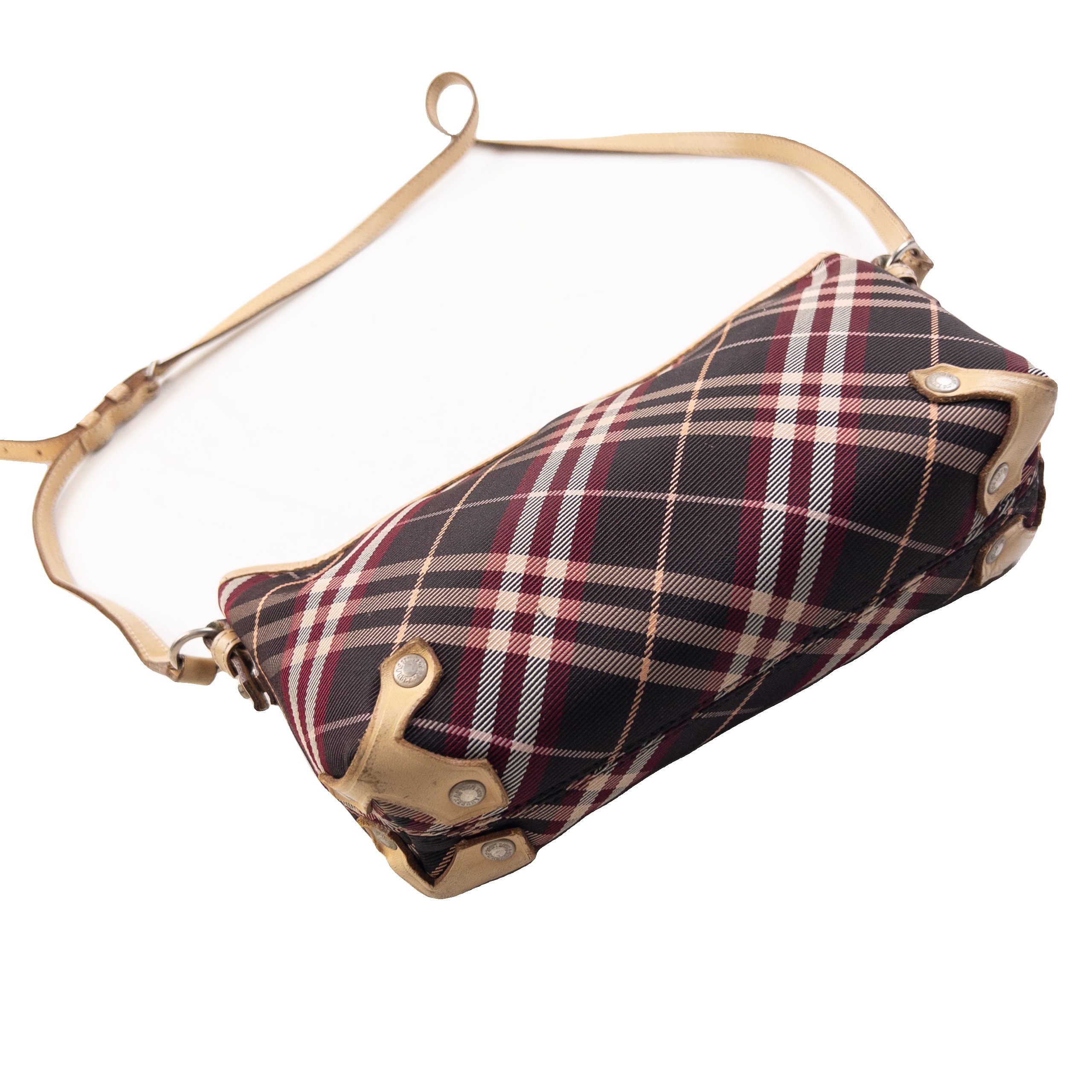 Vintage 2000s Burberry Nova Check Crossbody Bag Womens One Size image 6