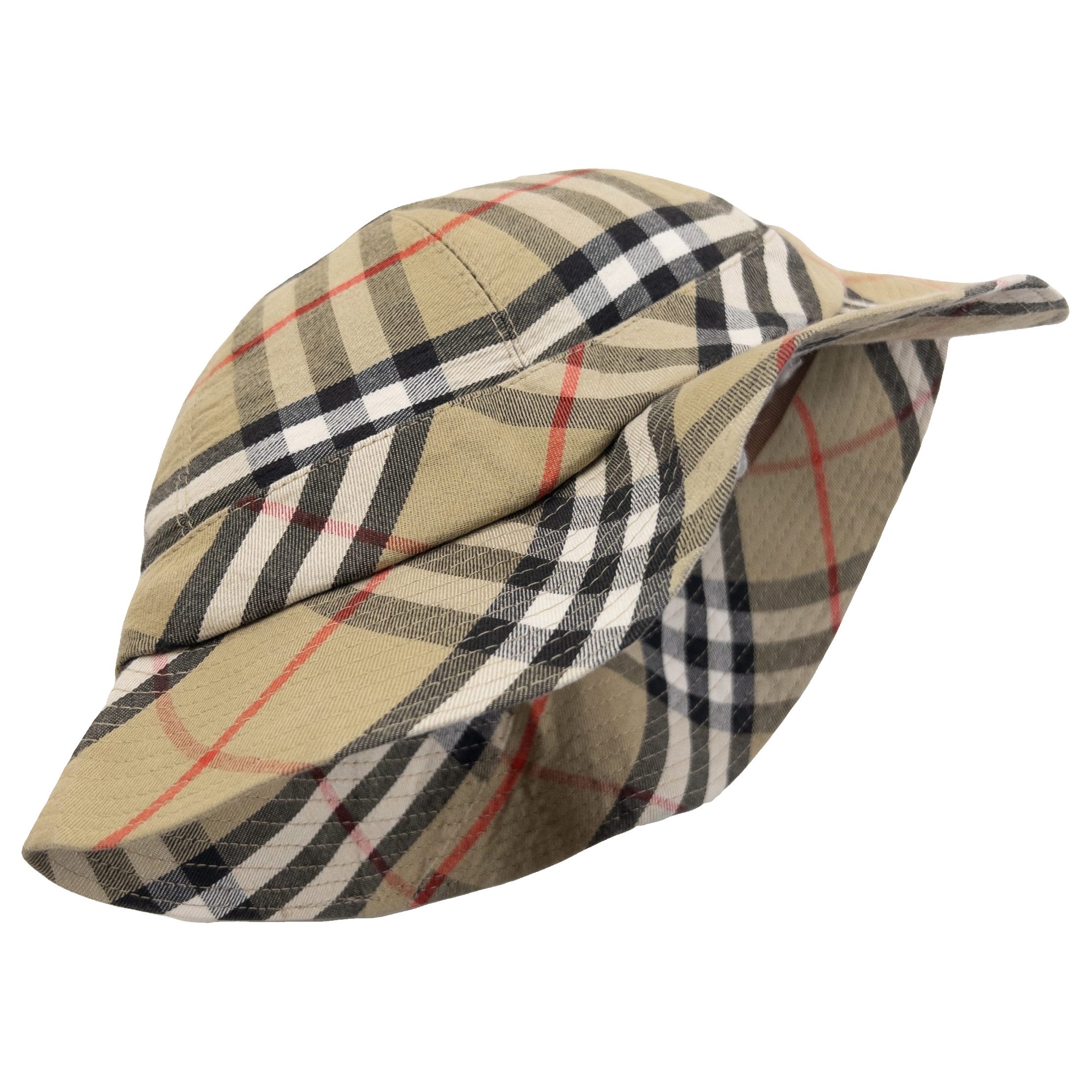 Vintage 80s Burberry Nova Check Bucket Hat image 2