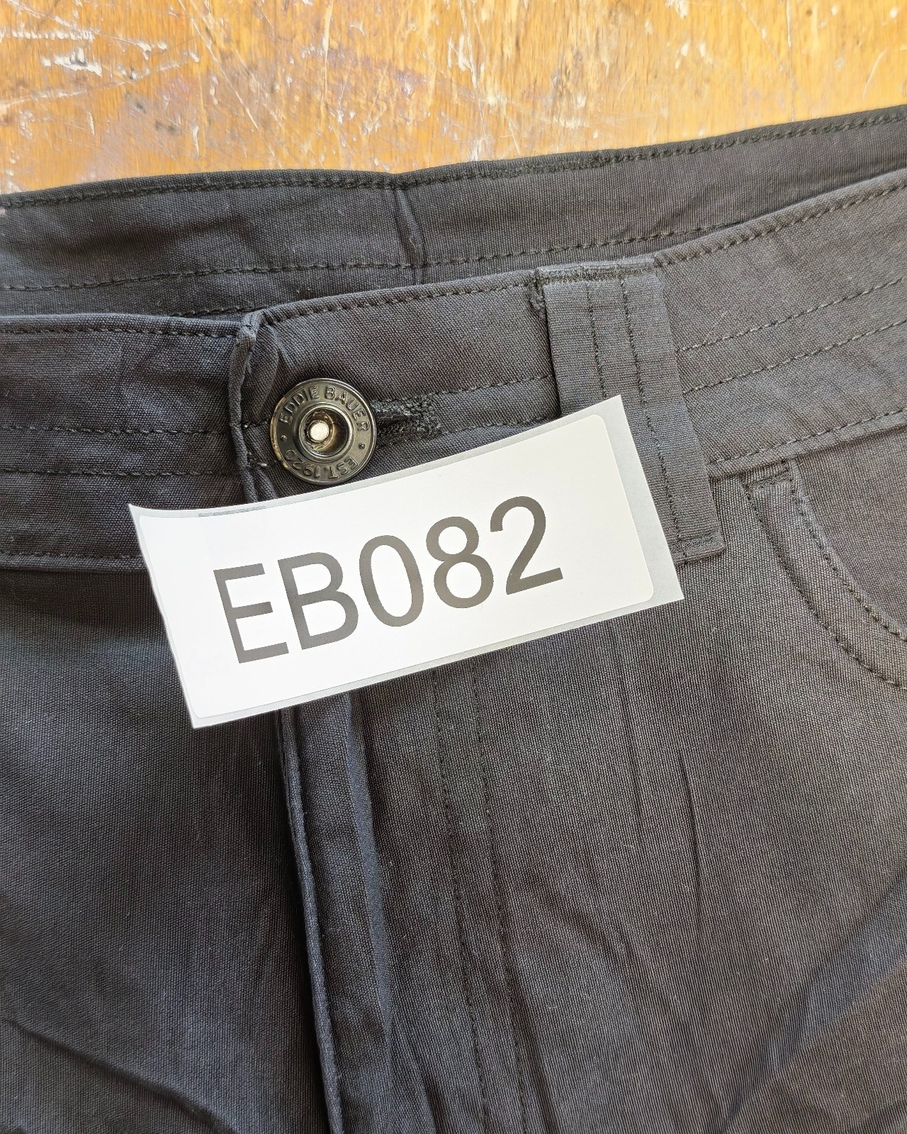 Eddie Bauer Black Slim Fit Trousers Women US4/UK8 Gorpcore image 8