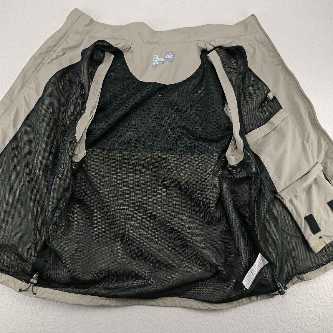 McKinley Beige Outdoor Utility Vest XL Multiple Pockets image 4