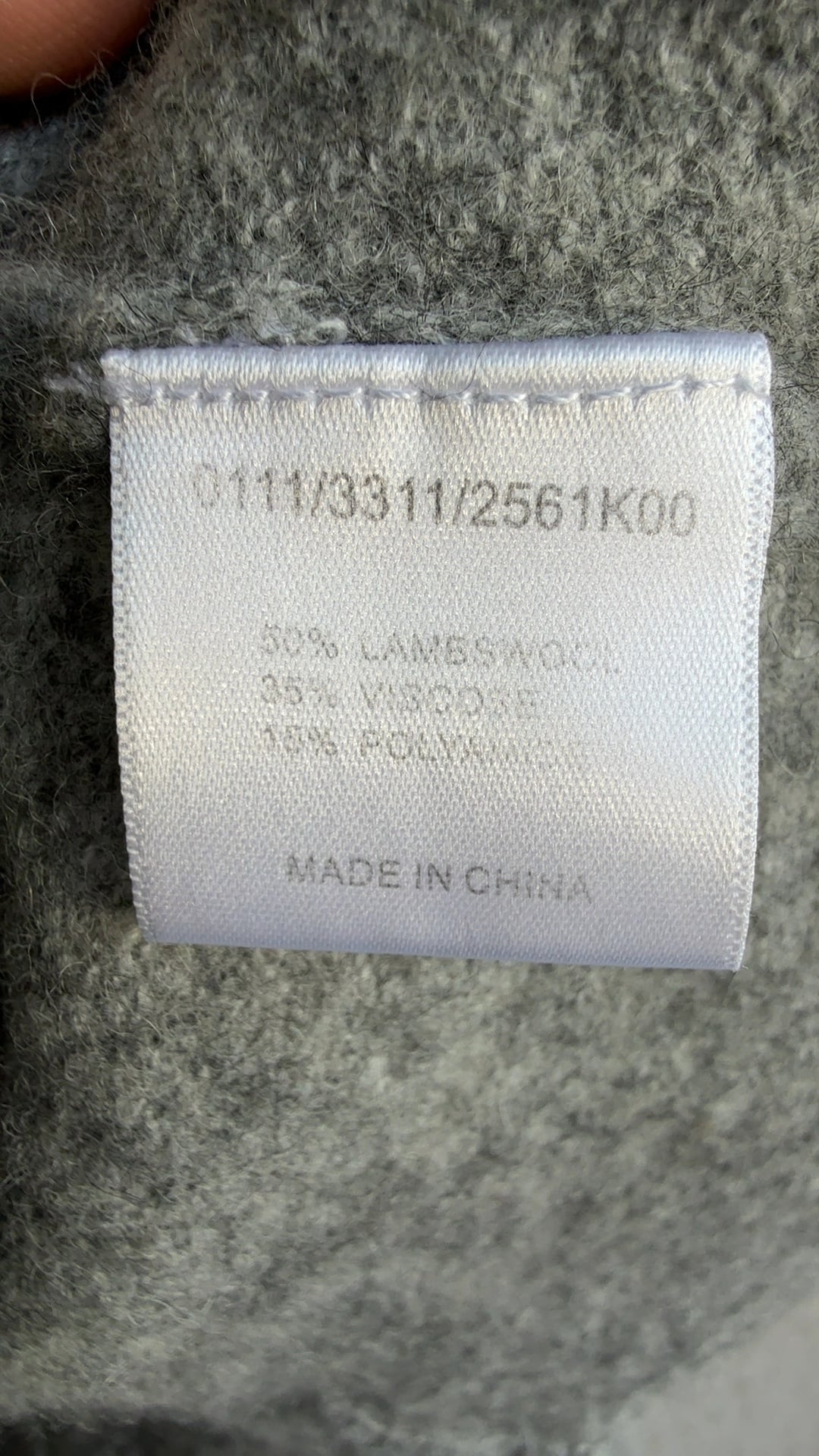 Hobbs Grey Wool Blend Cardigan UK 10 Soft Button-Up Smart Casual Knitwear image 7