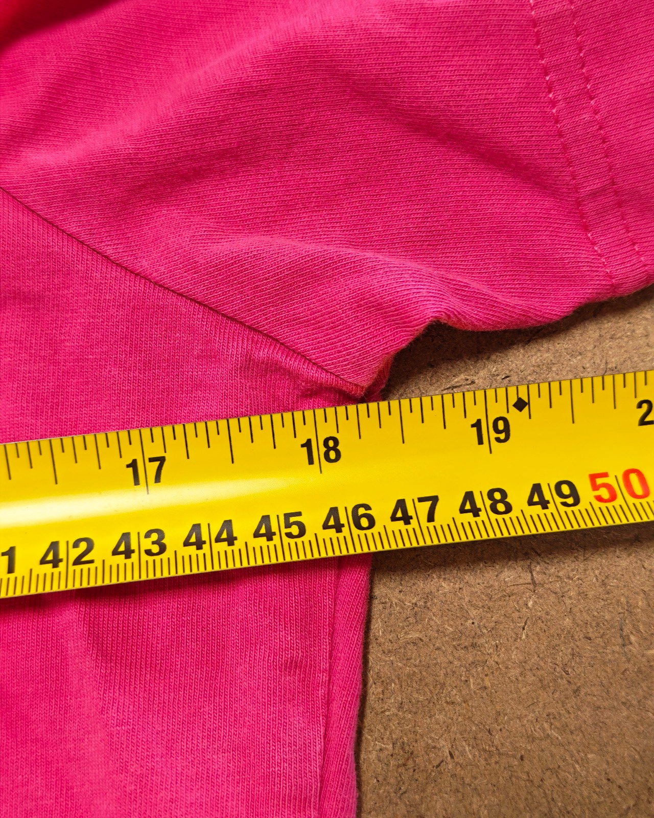 Damart Pink T-Shirt Medium Cotton Blend image 5