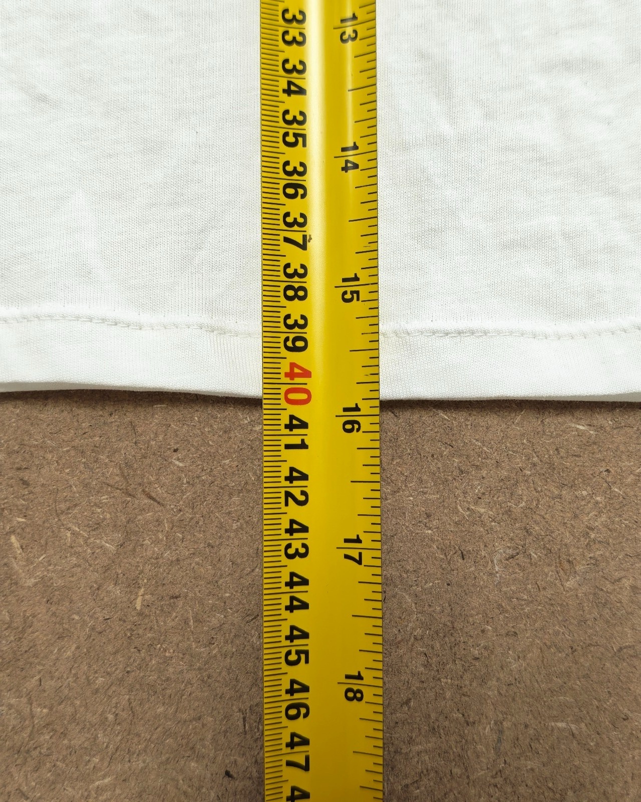 H&M White Cropped T-Shirt Small Blue Print image 6