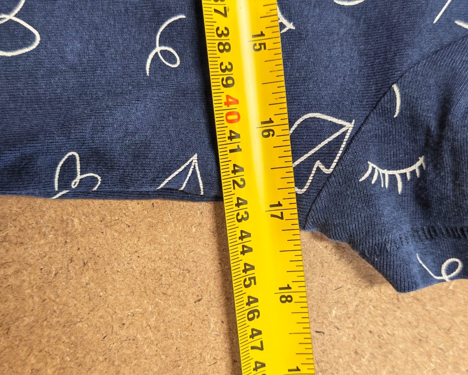 Tu Navy & White Printed T-Shirt UK 16 image 5