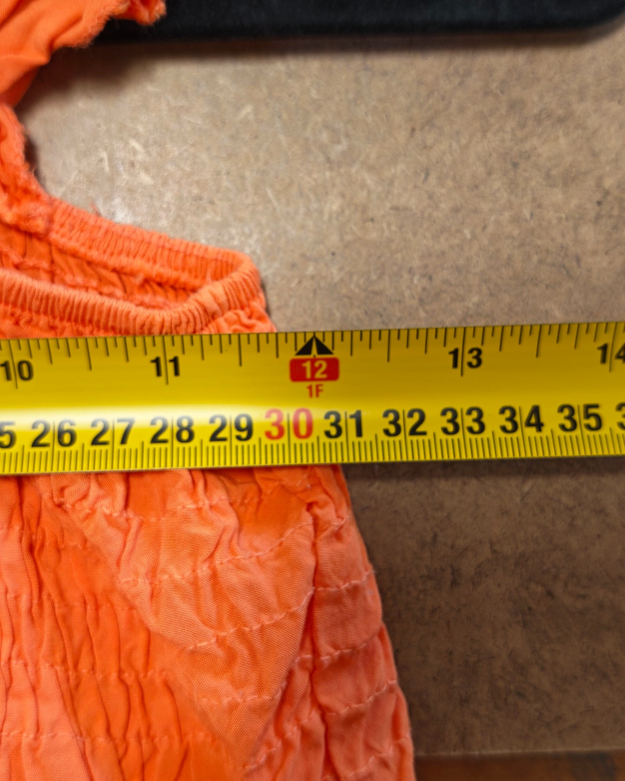 Bows Boutiques Orange Sleeveless Dress One Size Viscose image 5