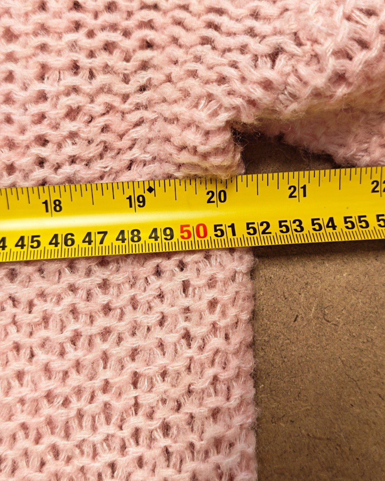 ASOS Pink Wool Blend Knit Jumper Small UK 8-10 Soft Cozy image 6