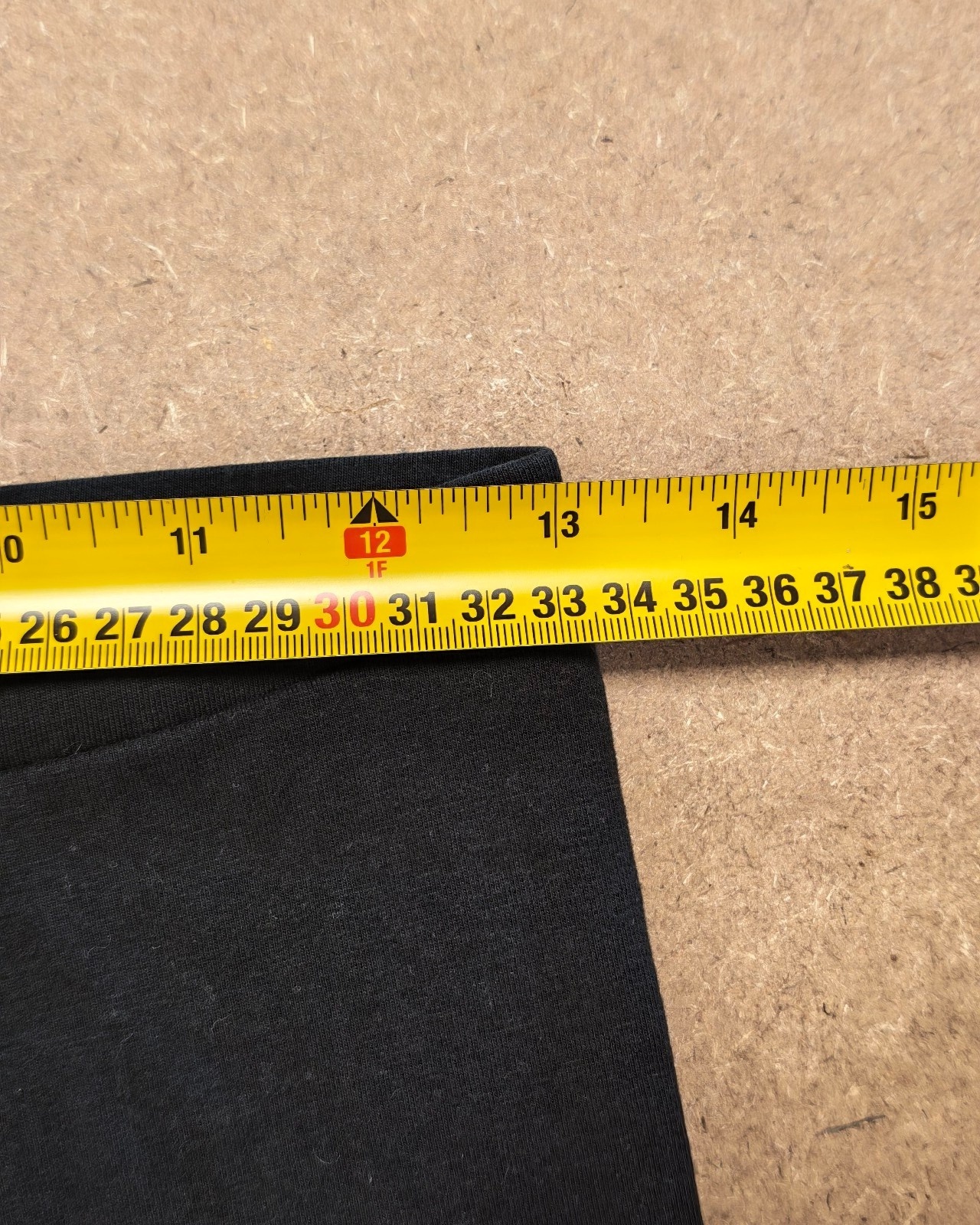 Primark Black Cotton Leggings UK 14 image 3
