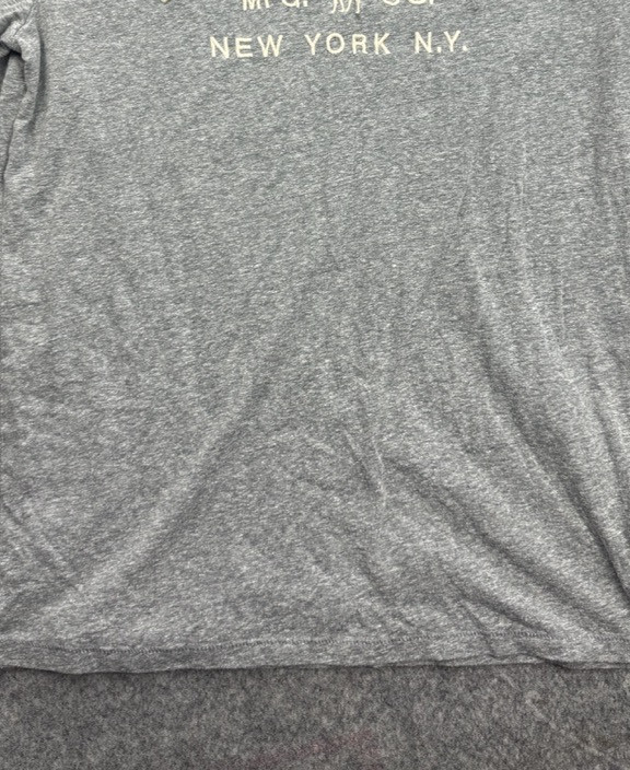 Abercrombie Grey Logo T Shirt Men’s M Embroidered Moose image 9