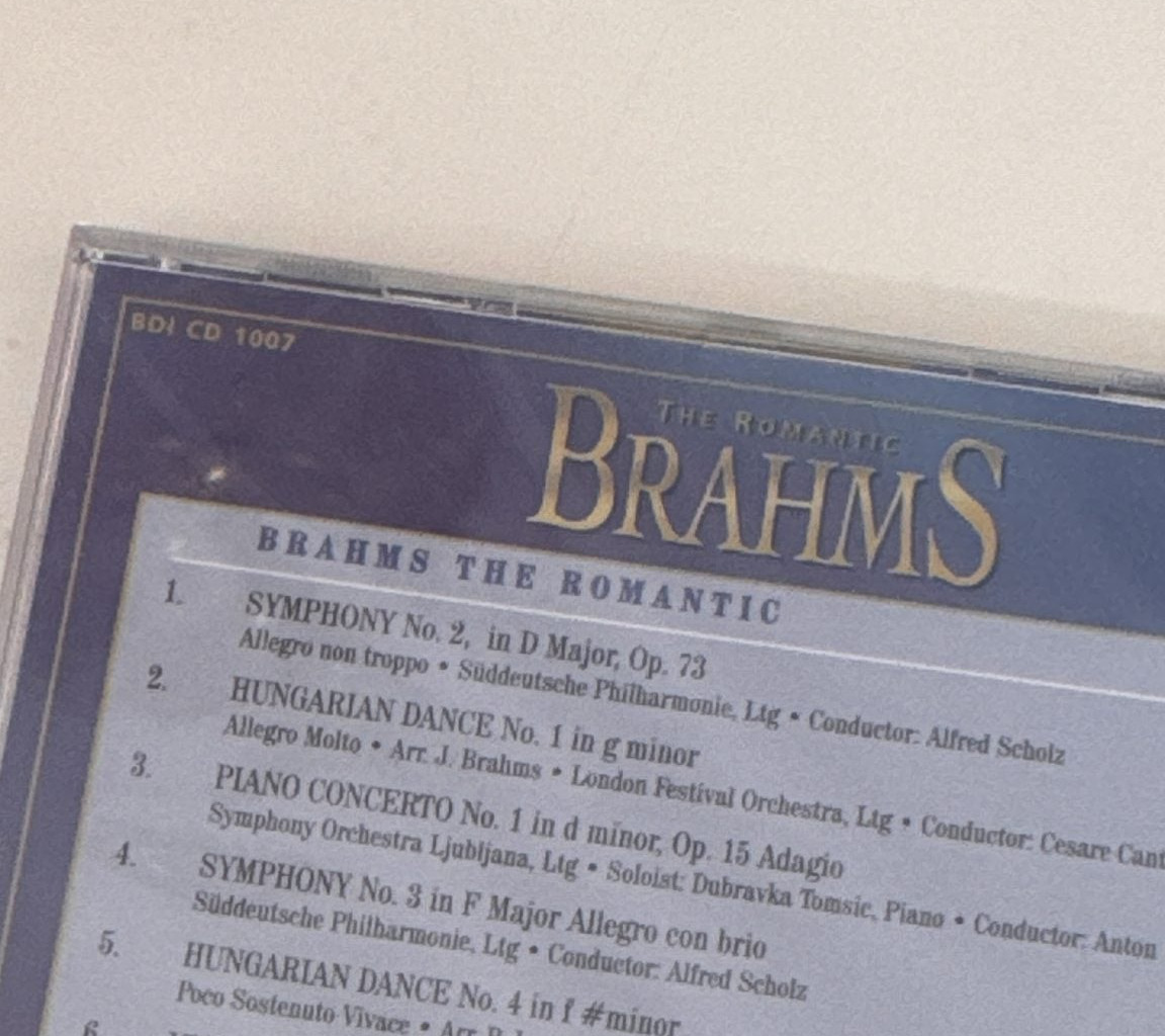 Brahms The Romantic Klassik CD Album CD-A- 23 image 6