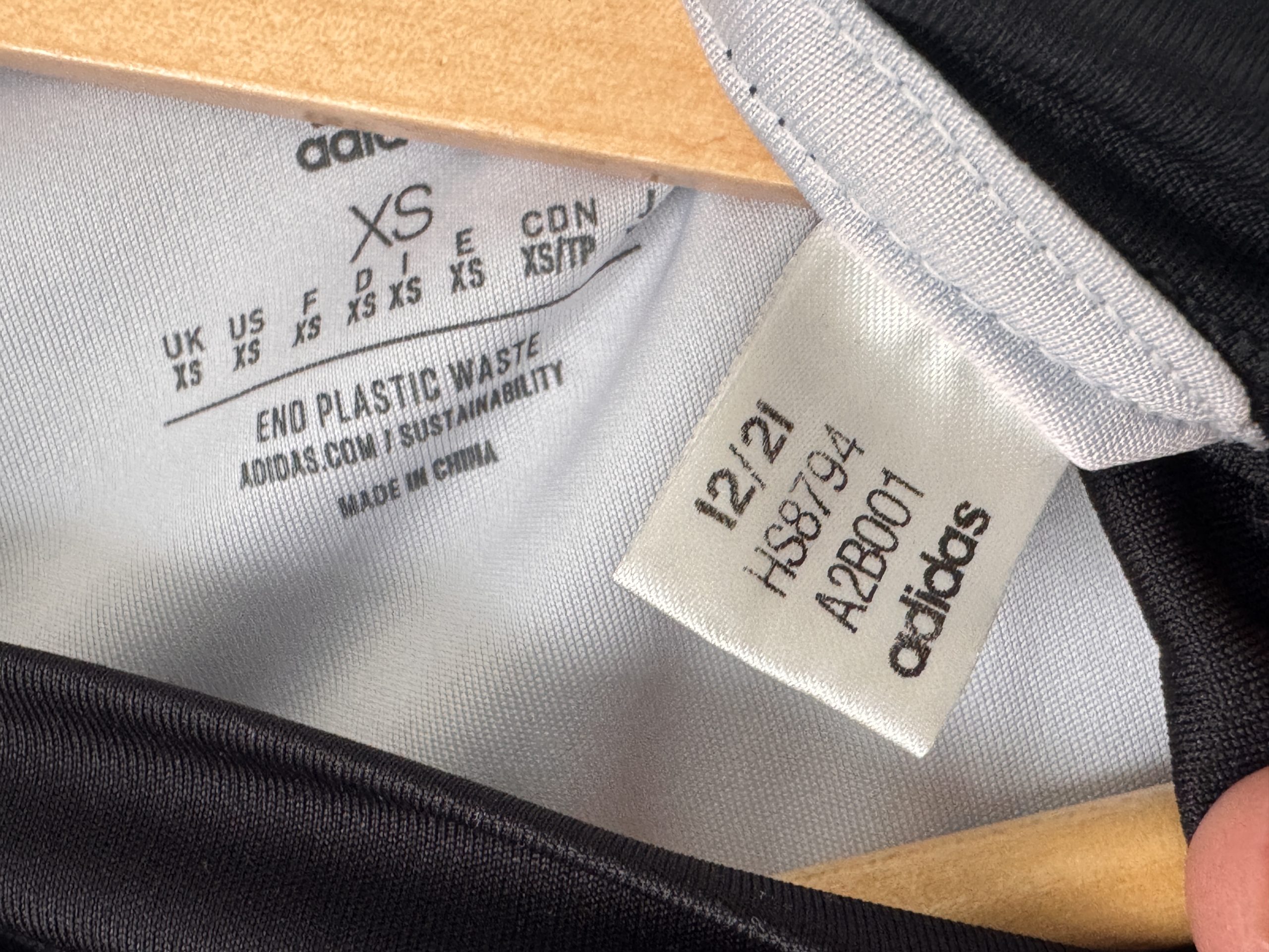 Adidas White & Black & Purple Sports Jersey XS -2875 image 10