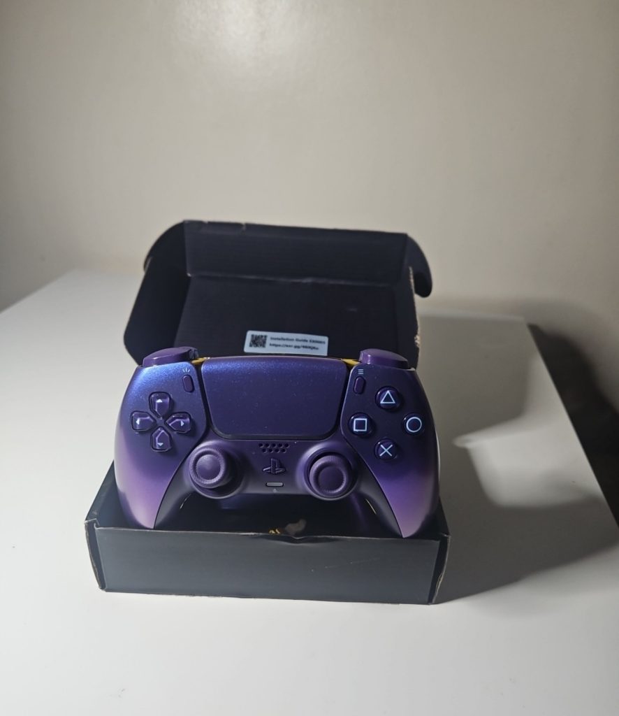 Sony Purple & Gold PS5 DualSense Wireless Controller- For Parts