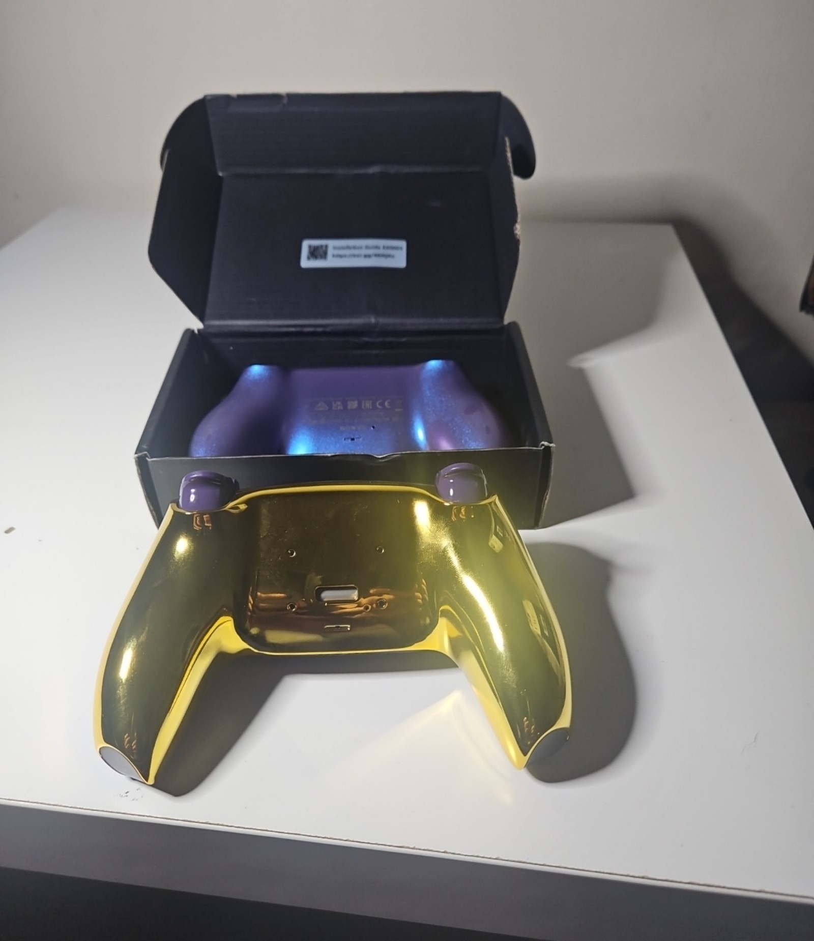 Sony Purple & Gold PS5 DualSense Wireless Controller- For Parts image 2