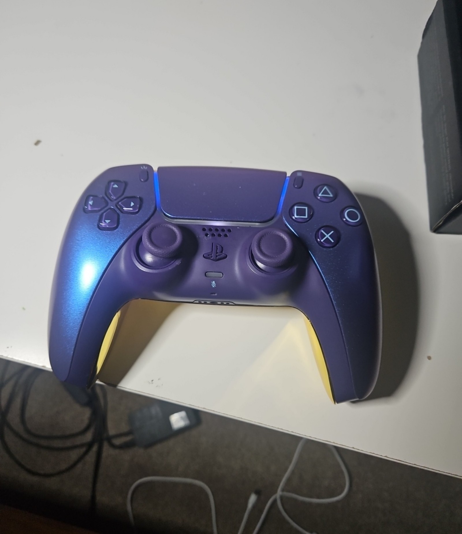 Sony Purple & Gold PS5 DualSense Wireless Controller- For Parts image 5
