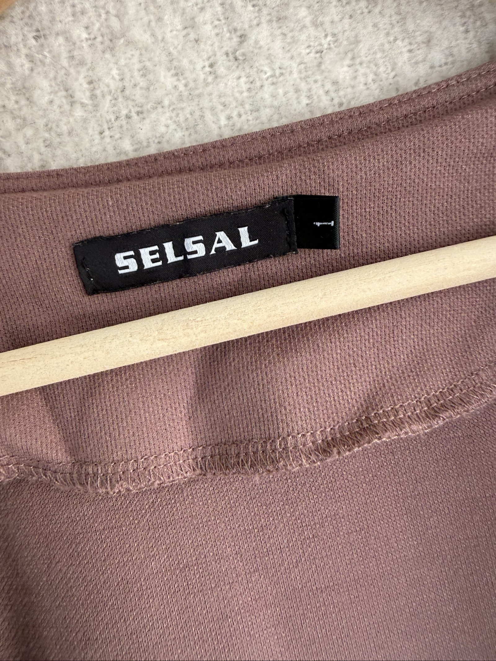Selsal Mauve Pink Open Front Long Sleeve Jacket Size UK 10 Elegant Casual image 2