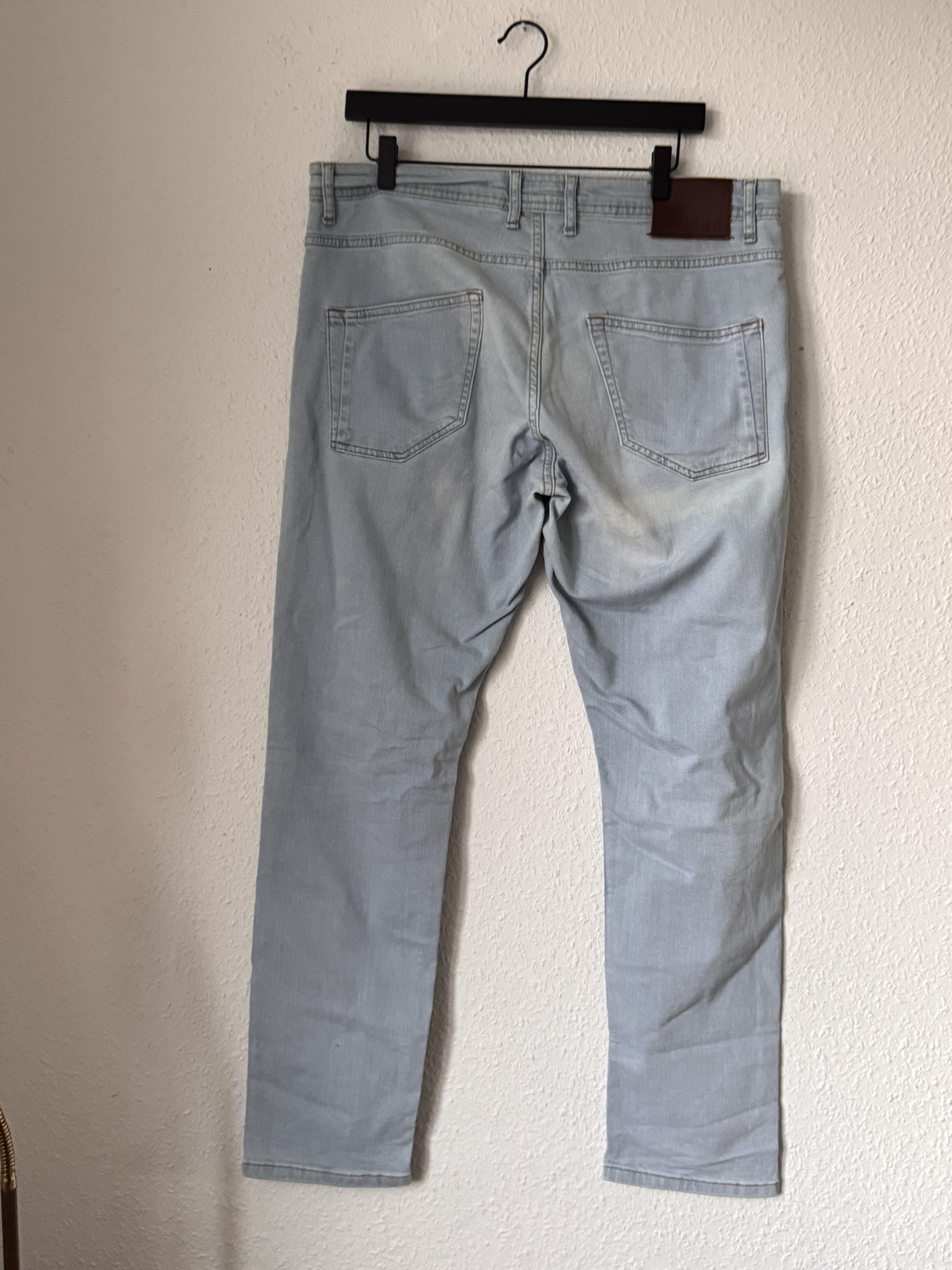 DEF Light Blue Denim Jeans 34x32 Slim Fit 2890 image 6