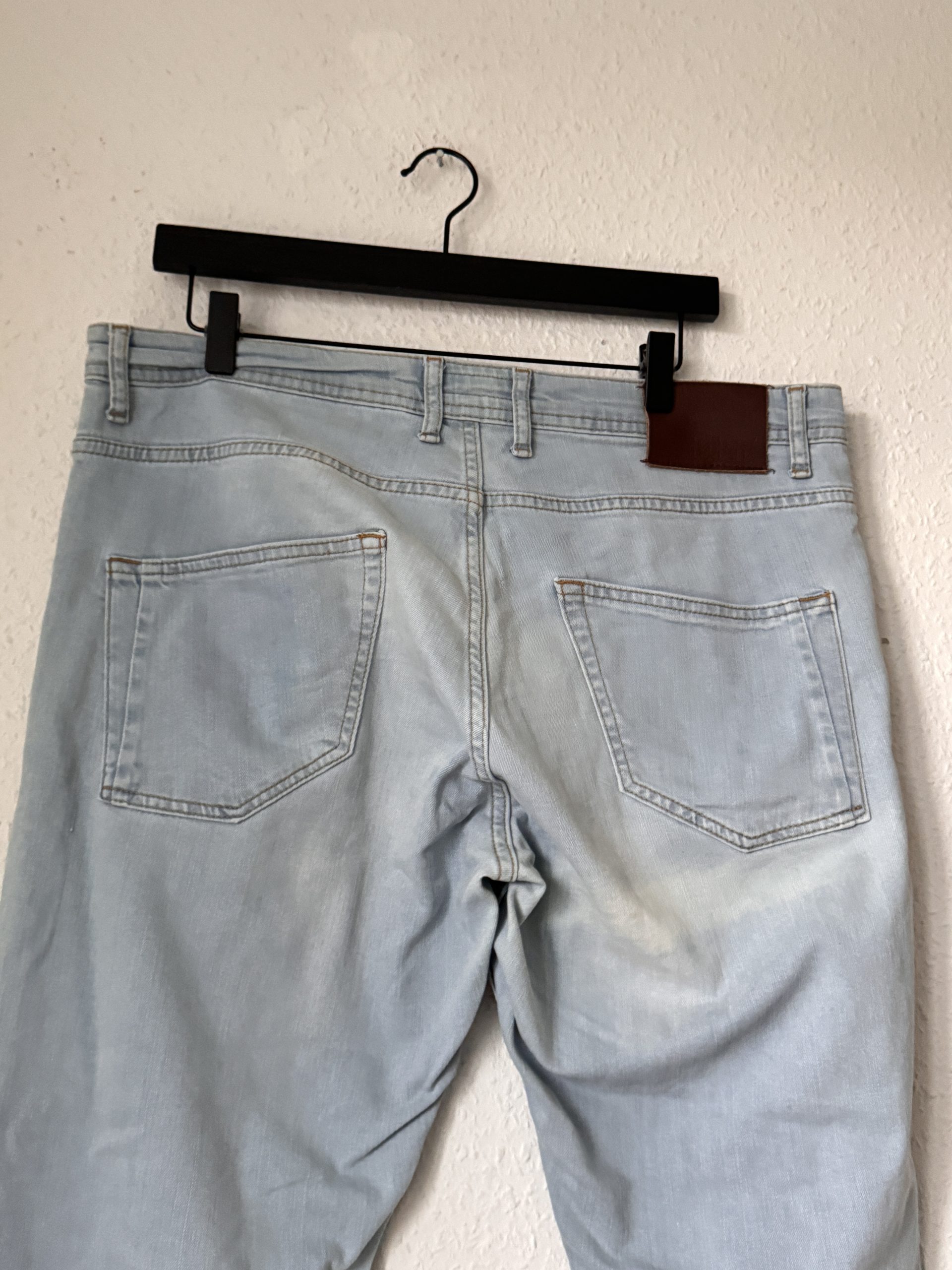 DEF Light Blue Denim Jeans 34x32 Slim Fit 2890 image 7