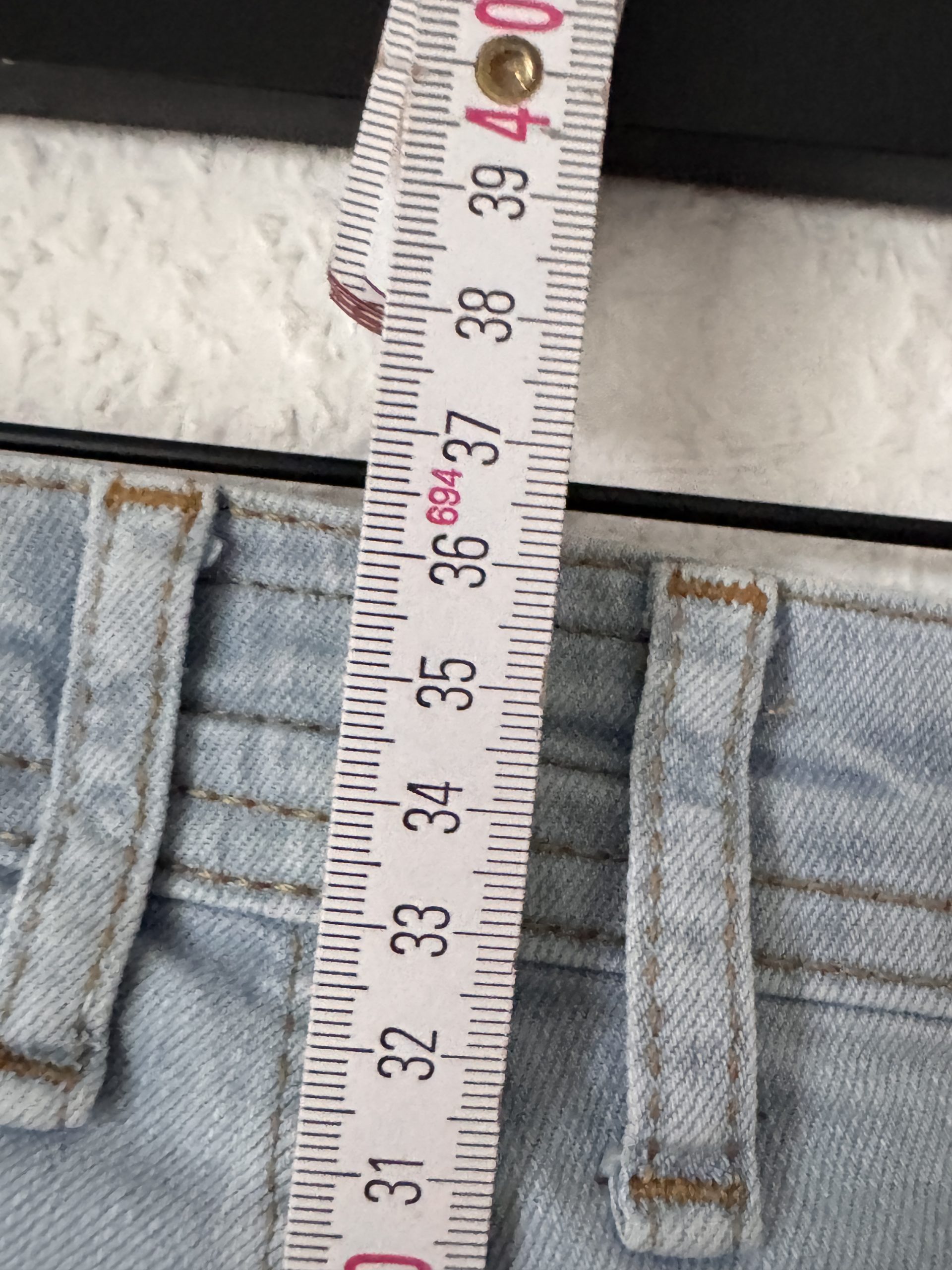 DEF Light Blue Denim Jeans 34x32 Slim Fit 2890 image 10