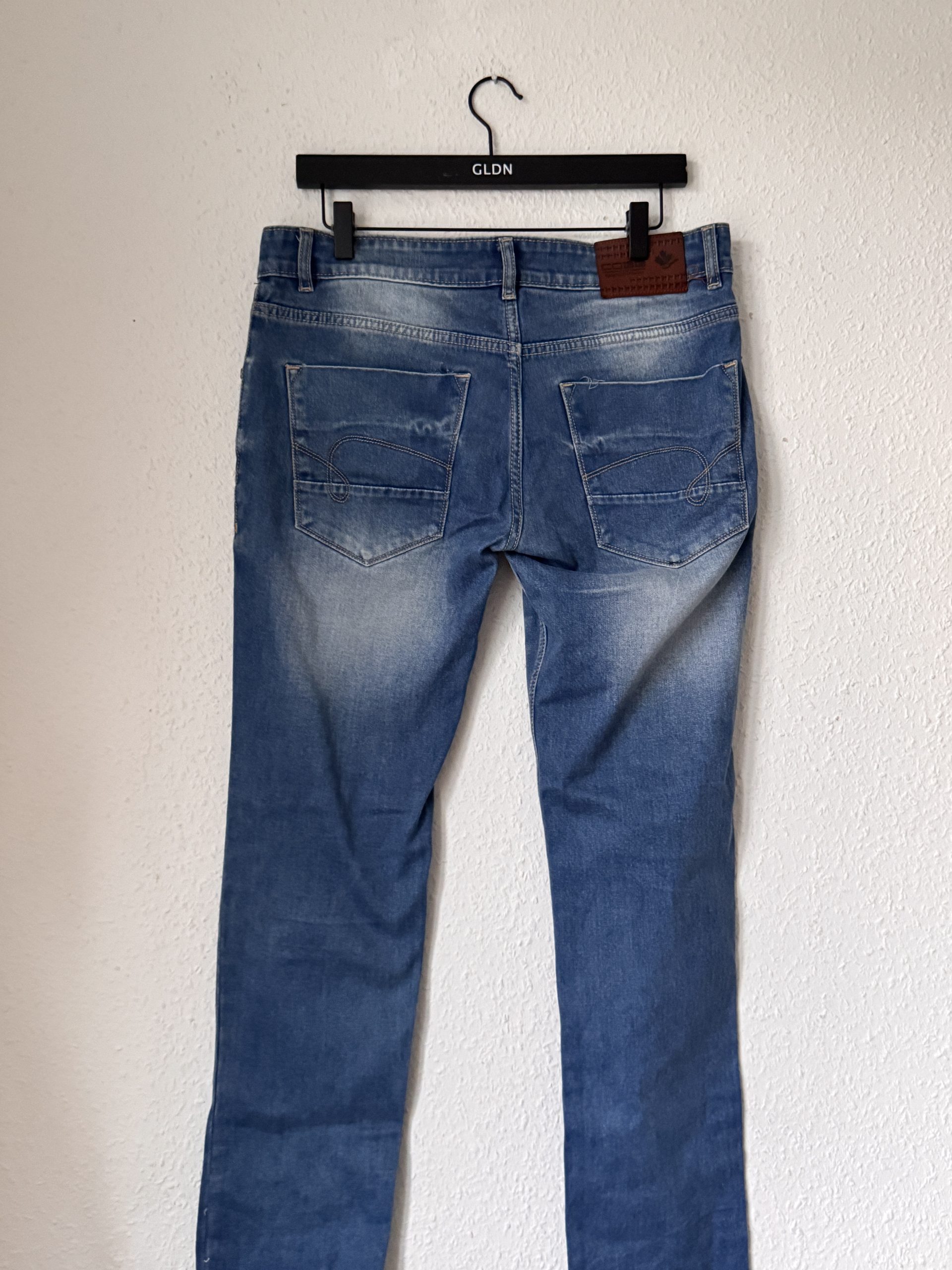 Codex Blue Faded Slim Fit Jeans Size 38 Waist 2891 image 8