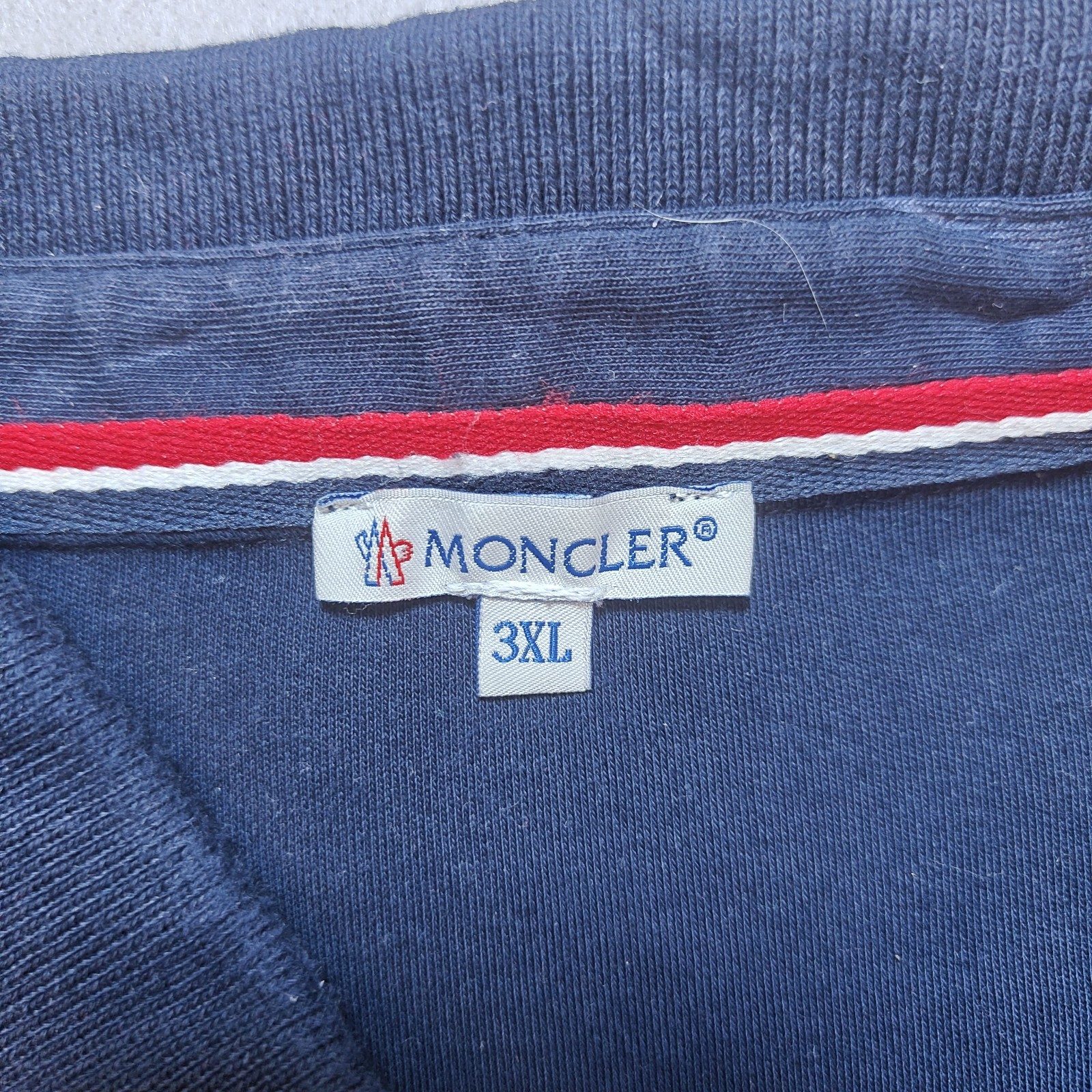 Moncler Long Sleeve Polo Shirt Men Large image 5