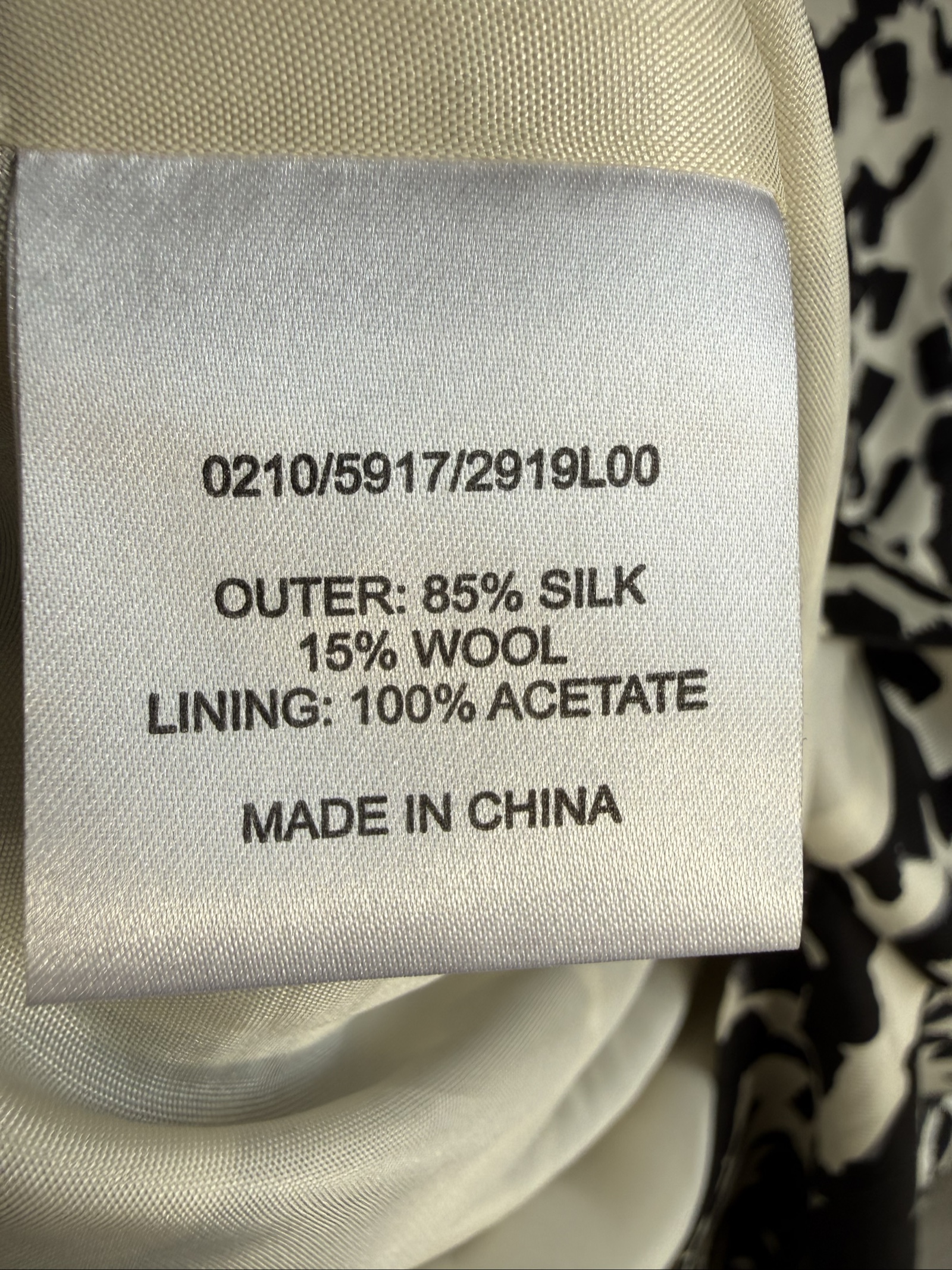 Hobbs Black & White Printed Dress UK 14 Elegant Occasion Black & White Dress image 6